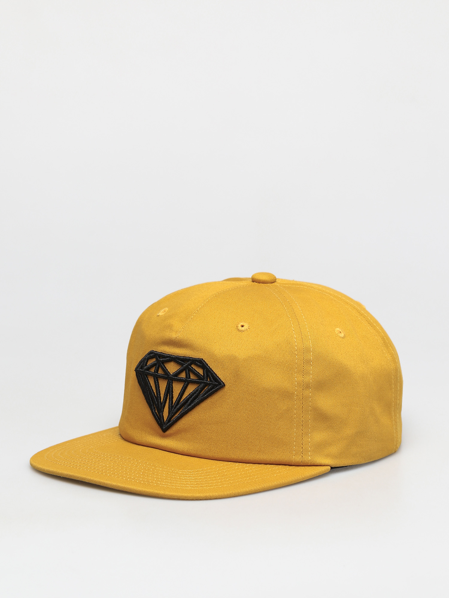 Czapka z daszkiem Diamond Supply Co. Brilliant Unstructured Snapback ZD (mustard)