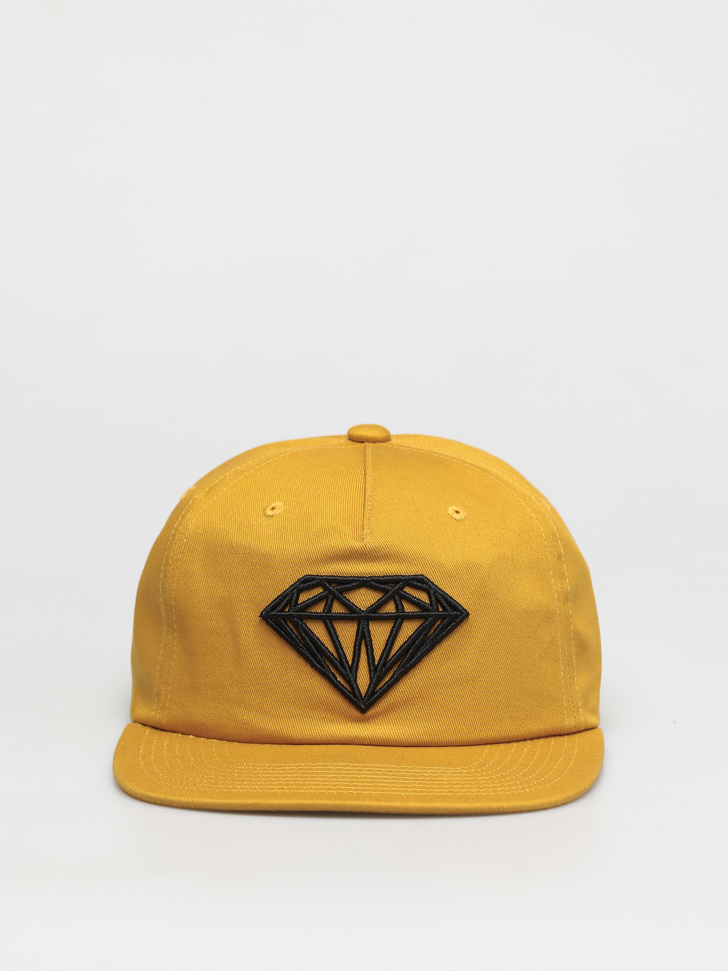 Czapka z daszkiem Diamond Supply Co. Brilliant Unstructured Snapback ZD (mustard)