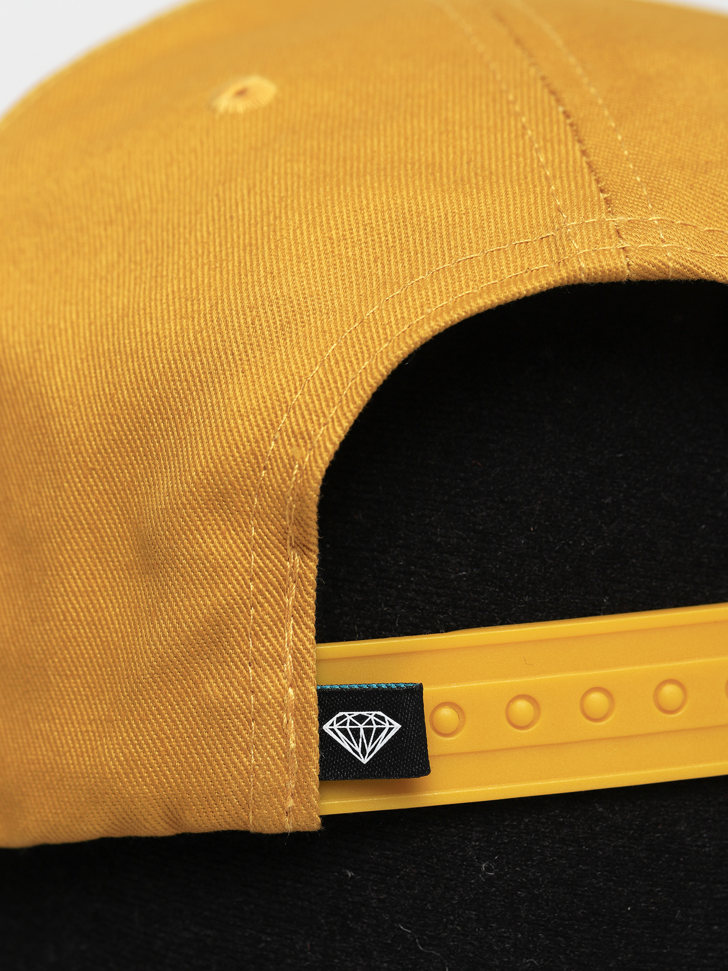 Czapka z daszkiem Diamond Supply Co. Brilliant Unstructured Snapback ZD (mustard)