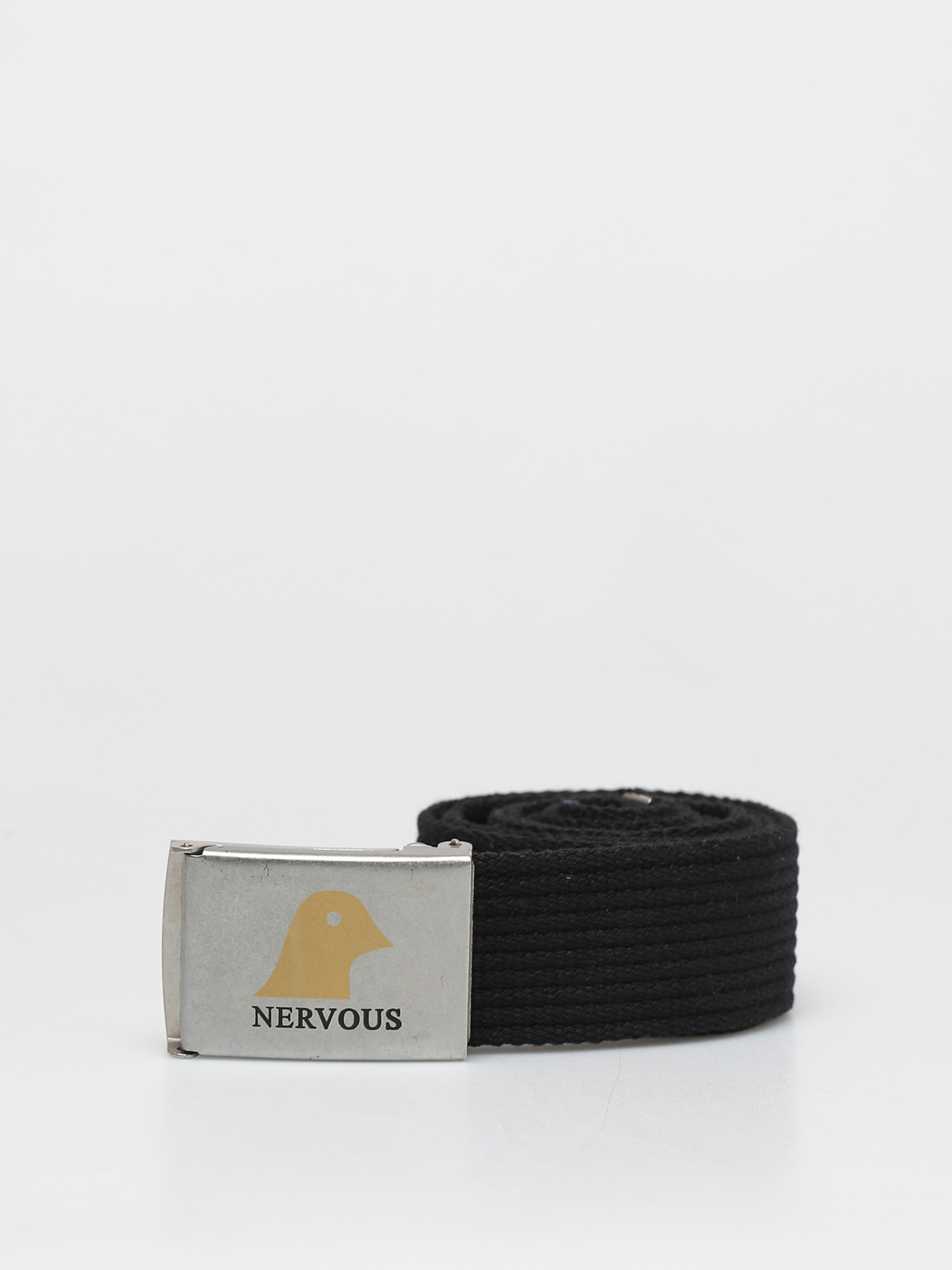 Pasek Nervous Gold Head (silver/black)