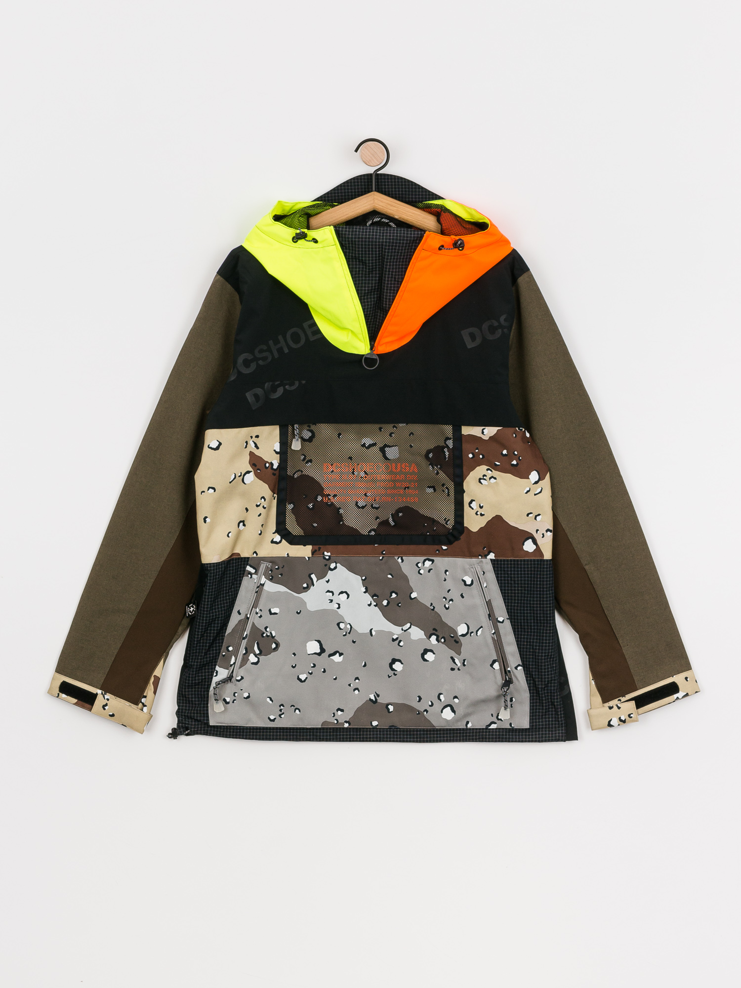 Męska Kurtka snowboardowa DC Asap Anorak Se (repurpose multi camo/opticool)