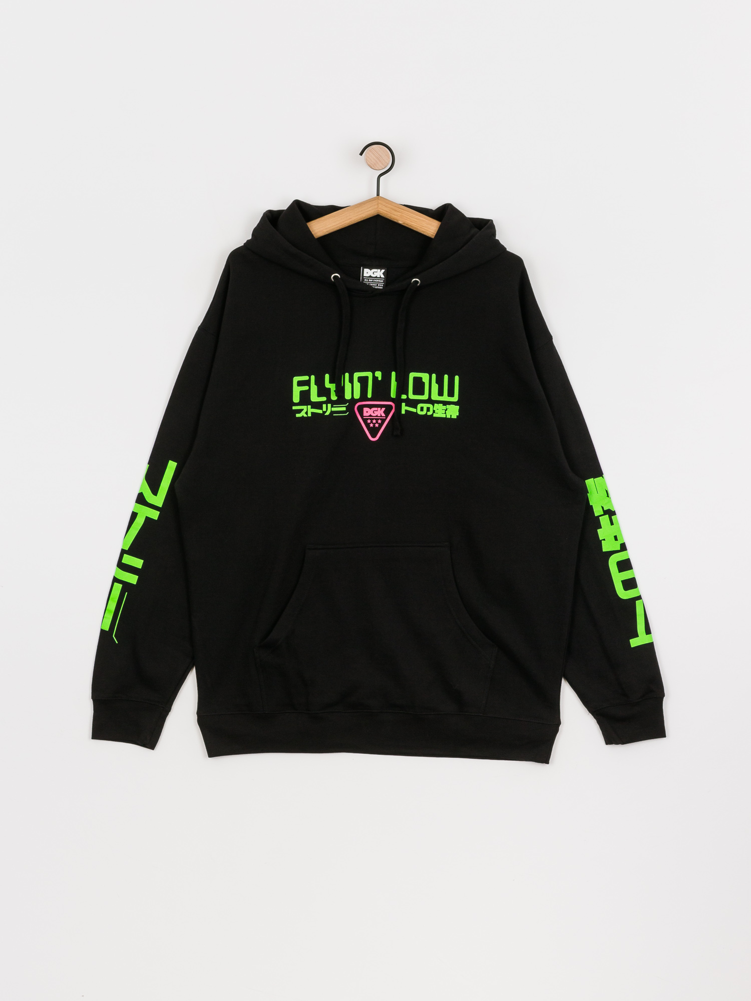 Bluza z kapturem DGK Liquid City HD (black)