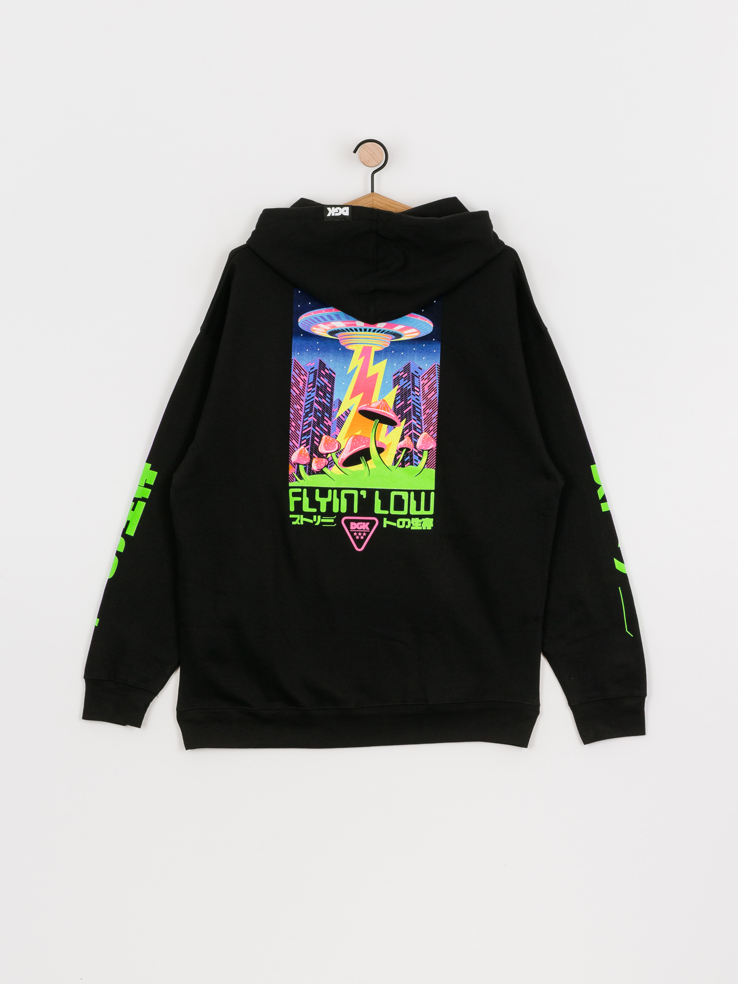 Bluza z kapturem DGK Liquid City HD (black)