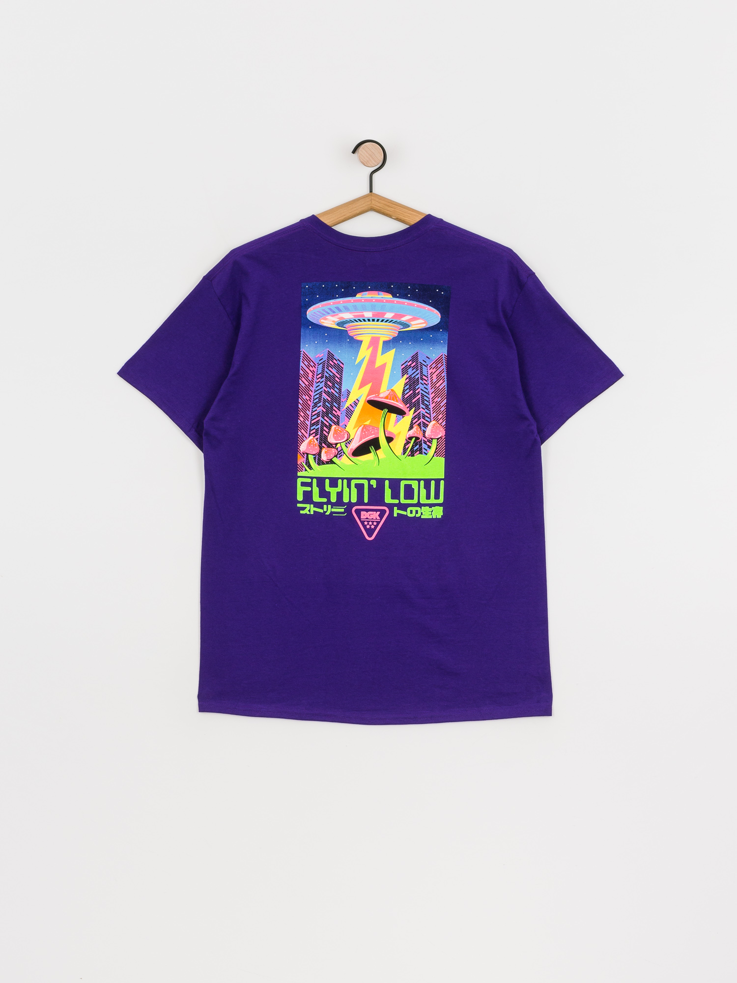 T-shirt DGK Liquid City (purple)