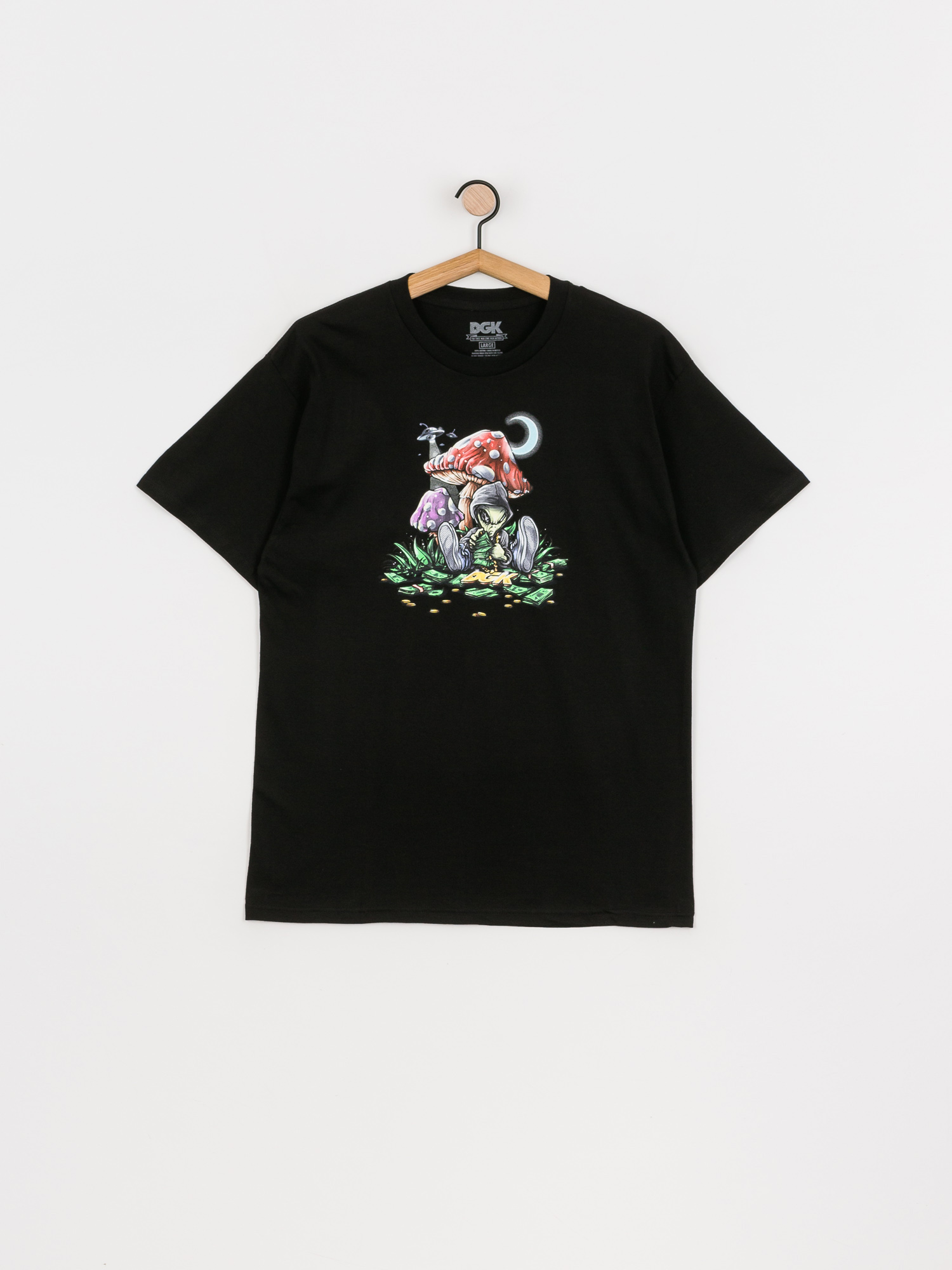 T-shirt DGK Loungin (black)