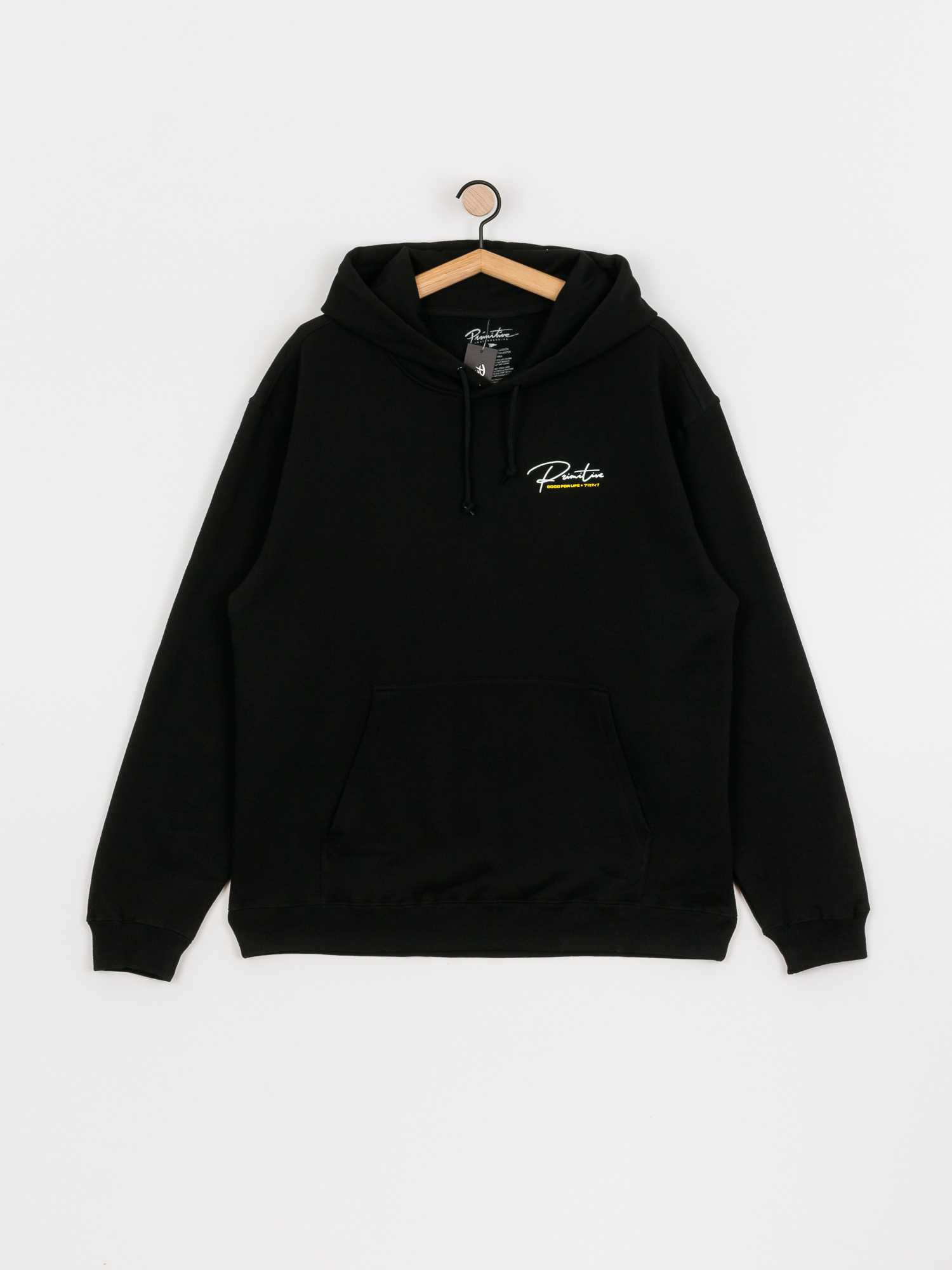 Bluza z kapturem Primitive Island HD (black)