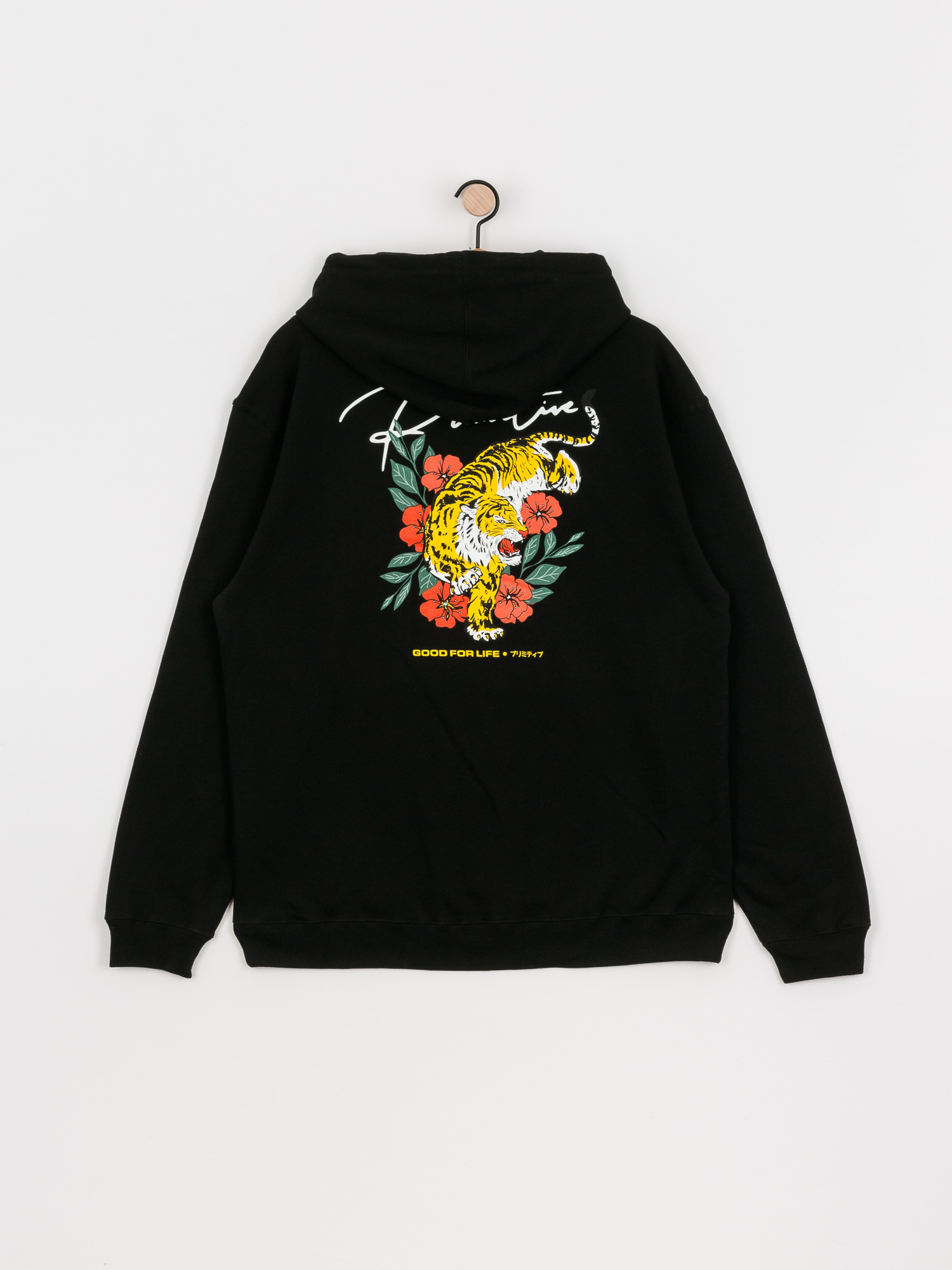 Bluza z kapturem Primitive Island HD (black)