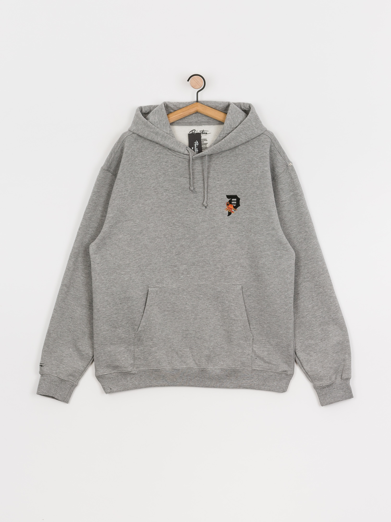 Bluza z kapturem Primitive Dirty P HD (grey heather)
