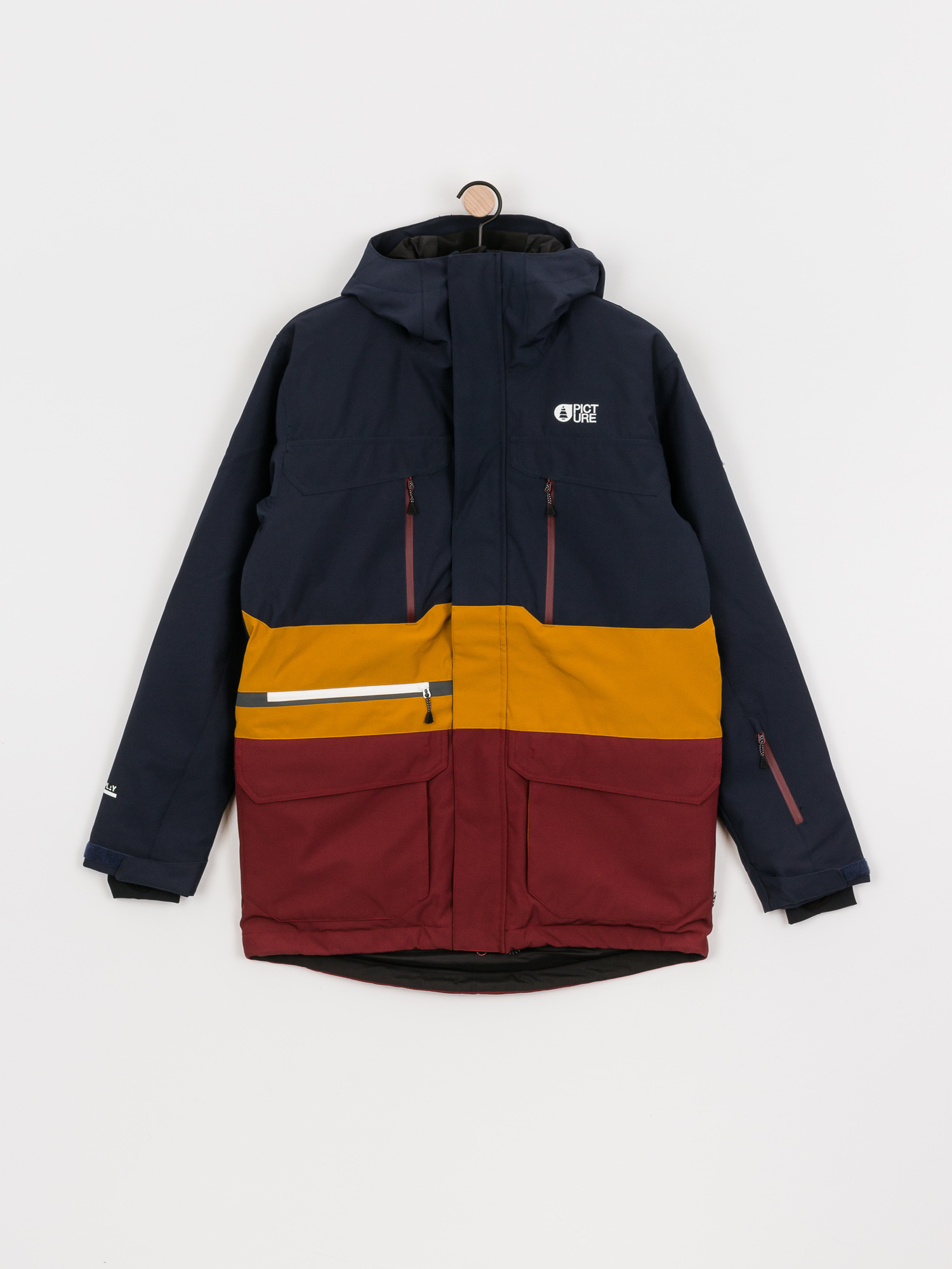 Męska Kurtka snowboardowa Picture Pure (dark blue camel)