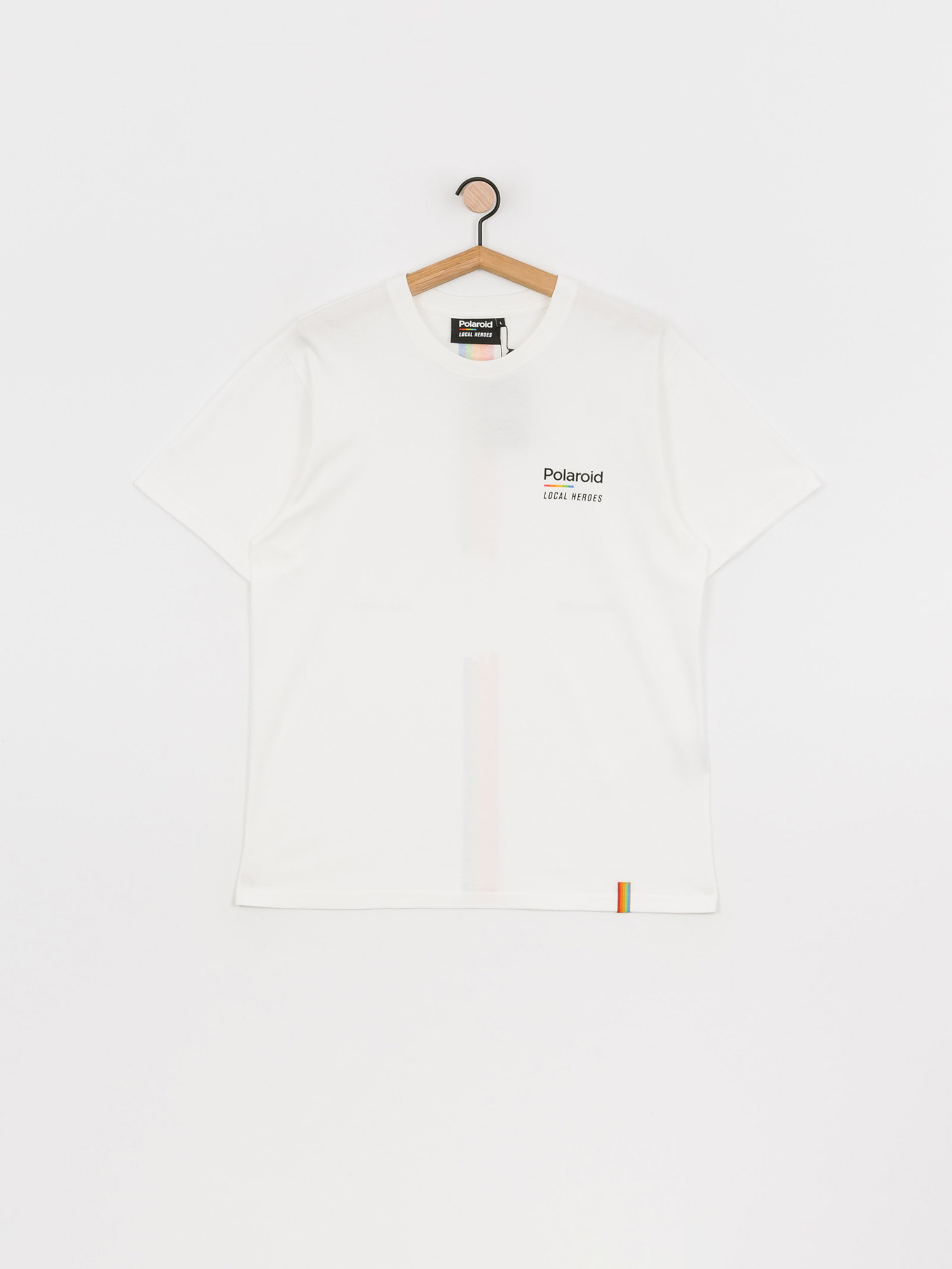 T-shirt Local Heroes X Polaroid Ribbon (white)