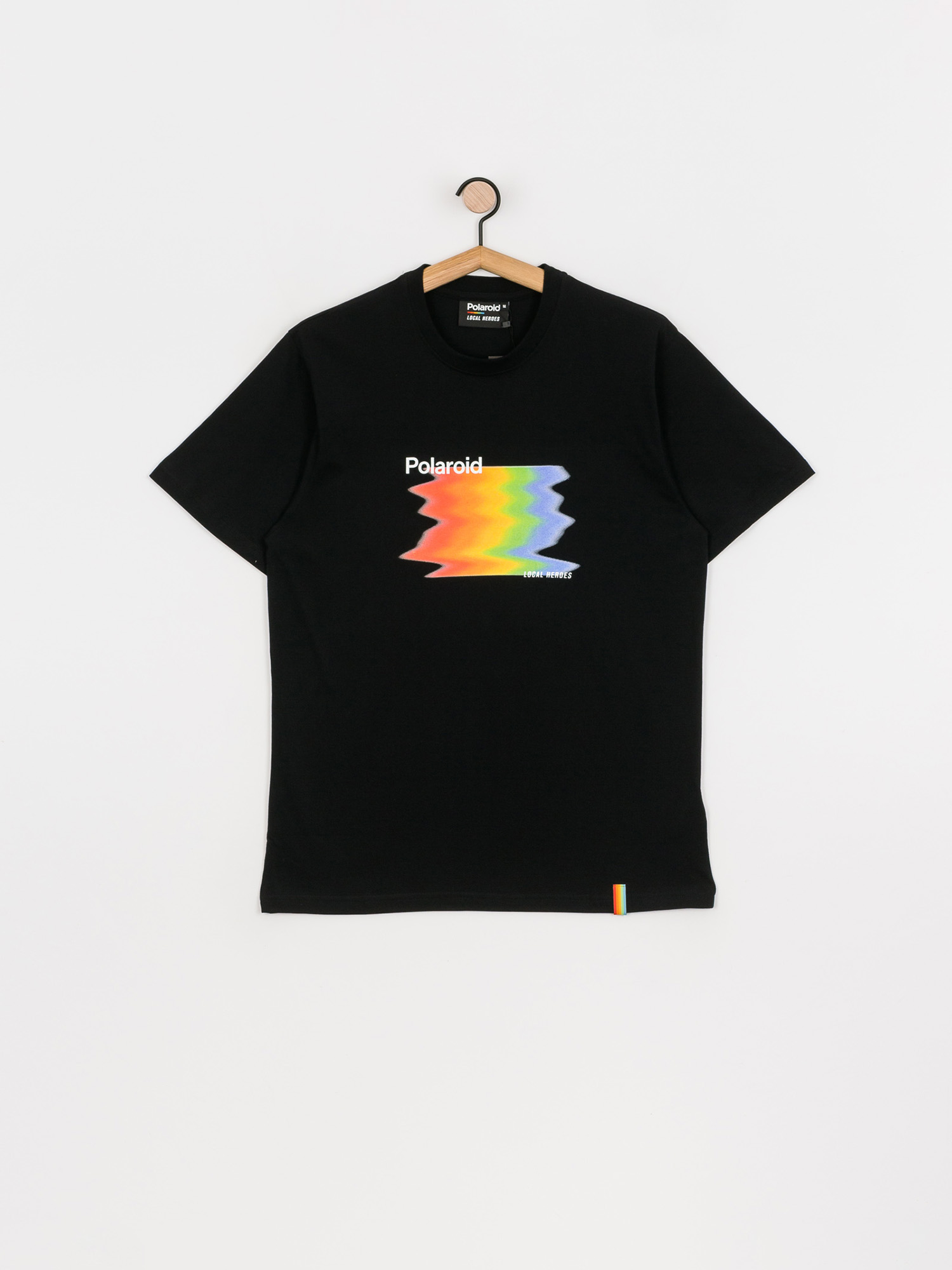 T-shirt Local Heroes X Polaroid Glitch (black)
