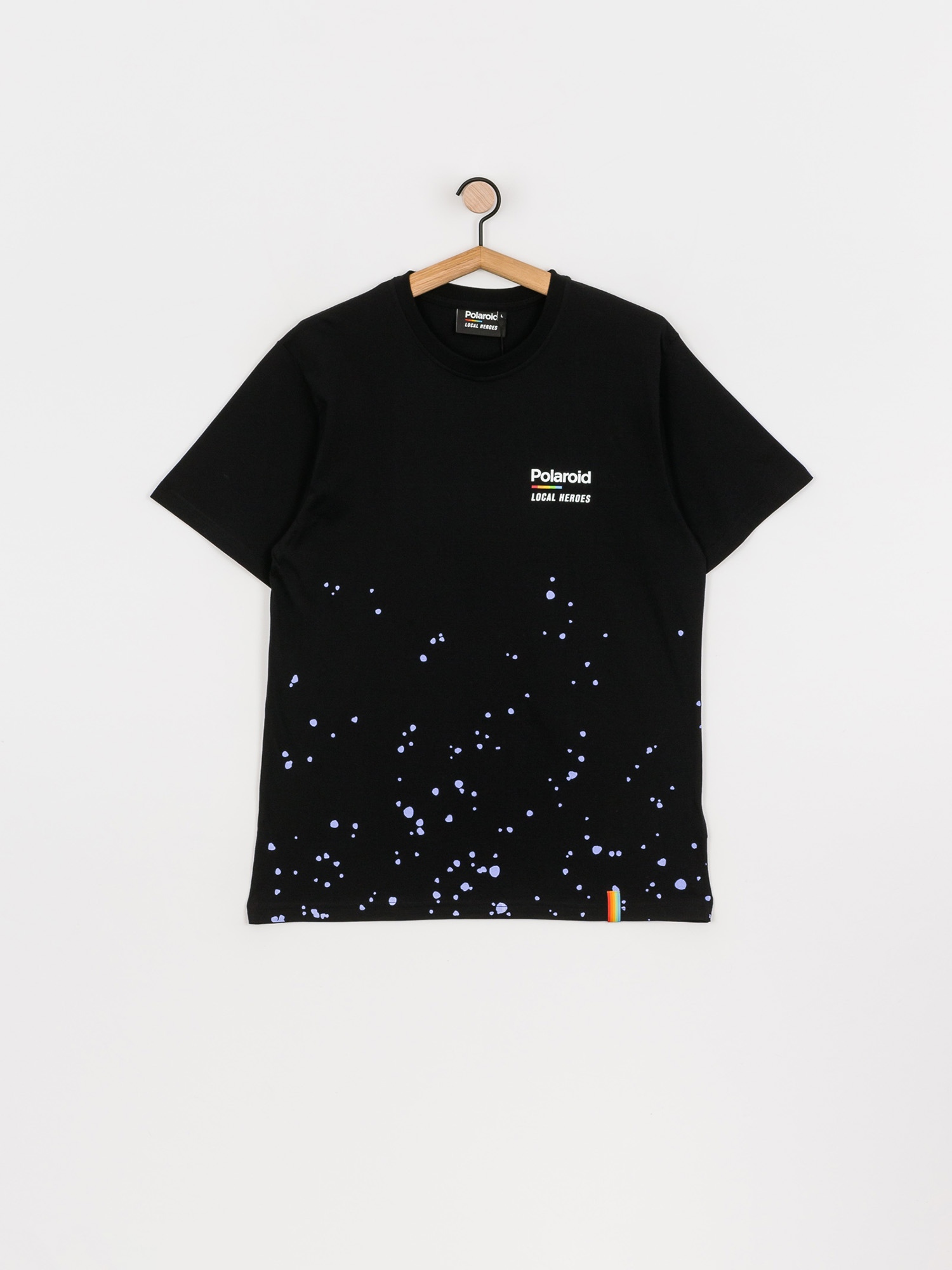 T-shirt Local Heroes X Polaroid Spray (black)