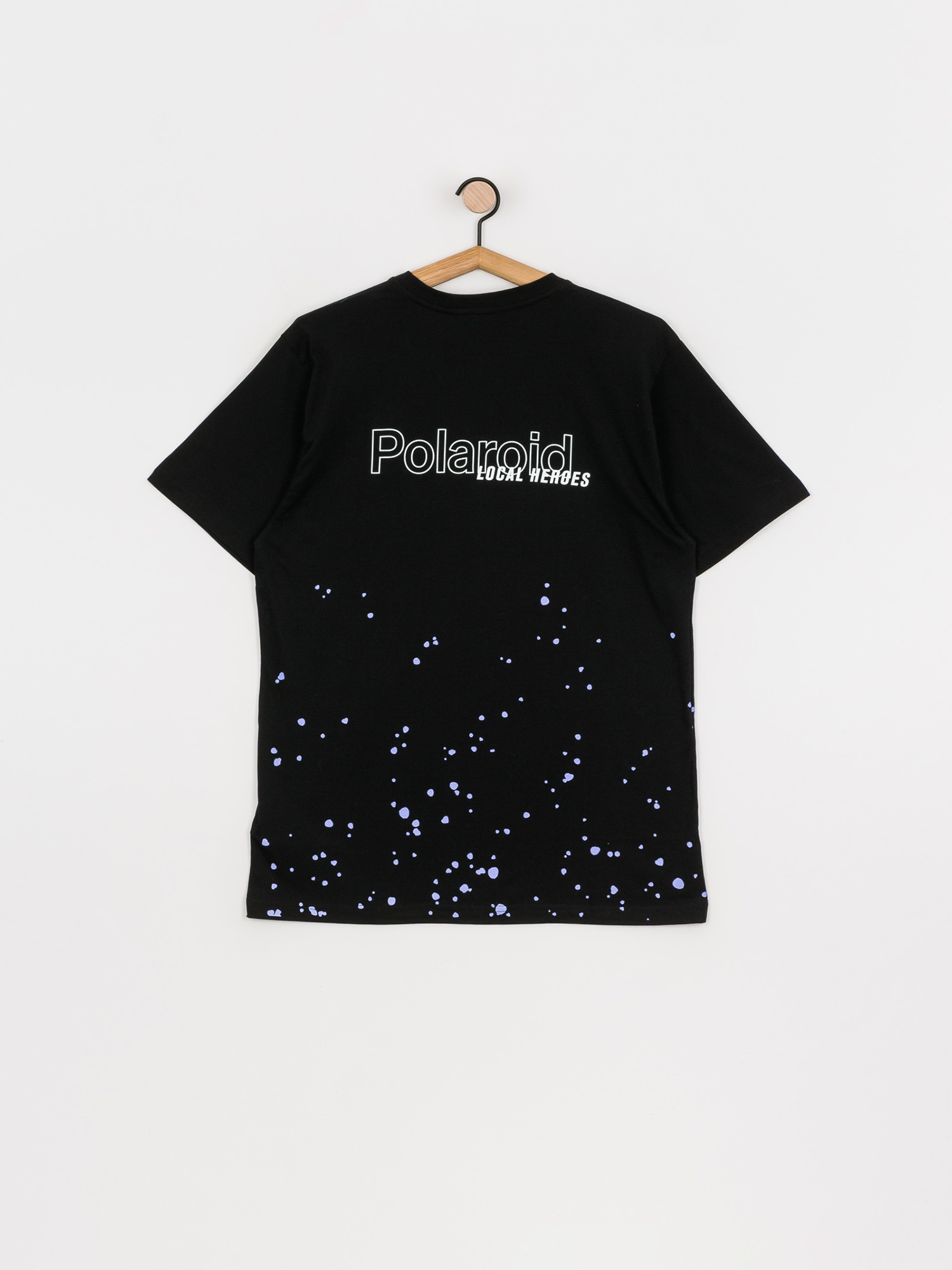 T-shirt Local Heroes X Polaroid Spray (black)