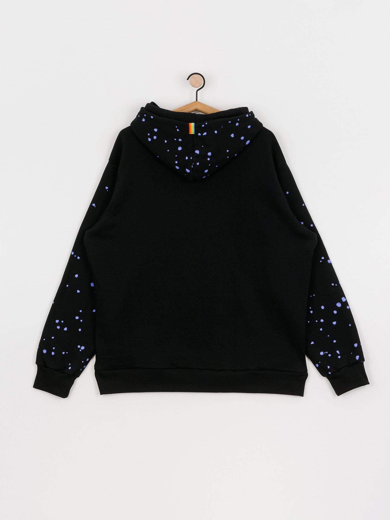 Bluza z kapturem Local Heroes X Polaroid Spray HD (black)