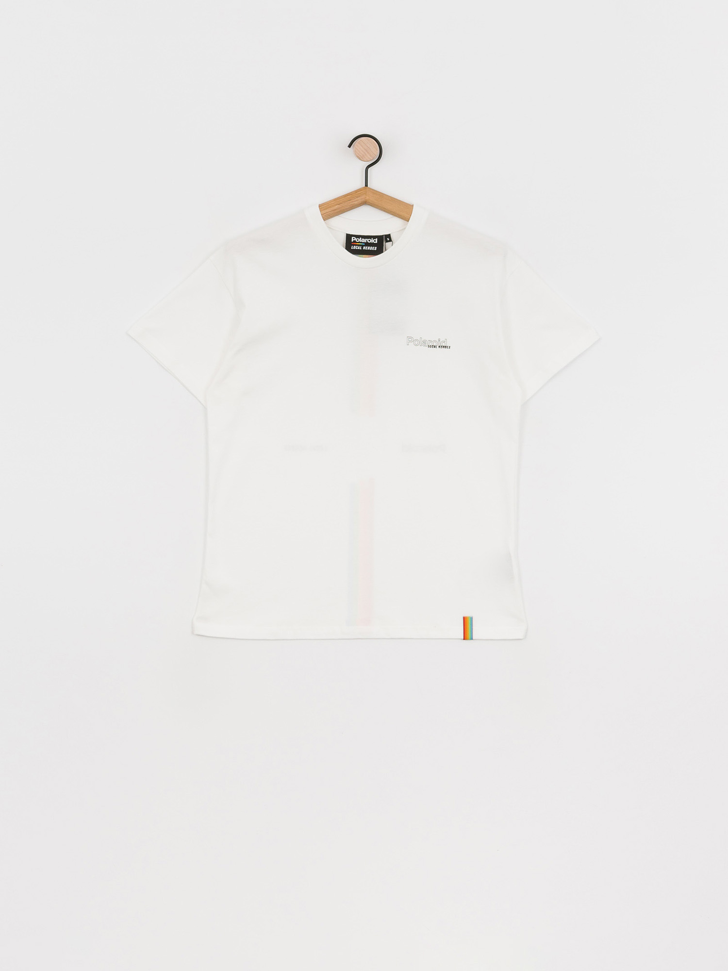 T-shirt Local Heroes X Polaroid Ribbon Wmn (white)