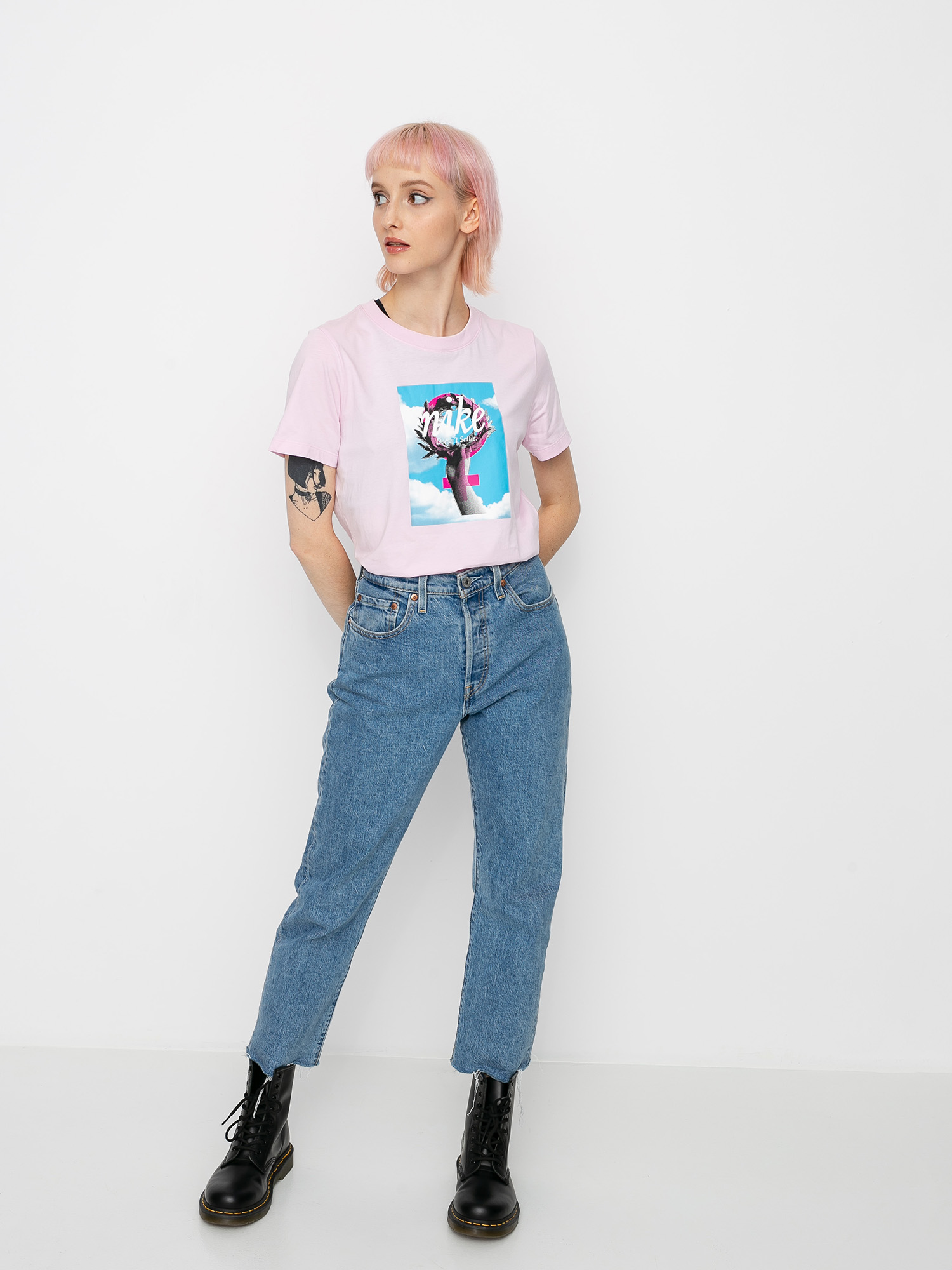 T-shirt Nike Sportswear Wmn (pink foam)