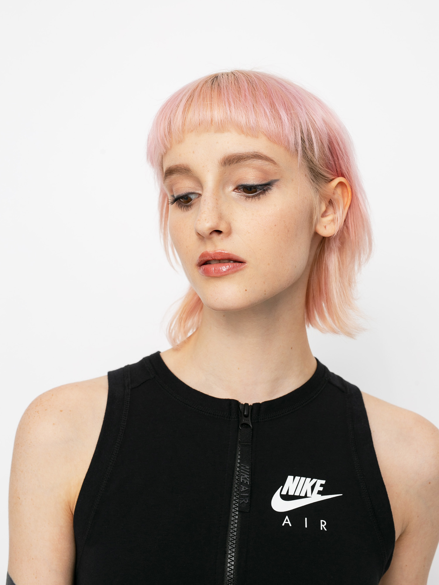 Bielizna Nike Air Top Crop Wmn (black/white)