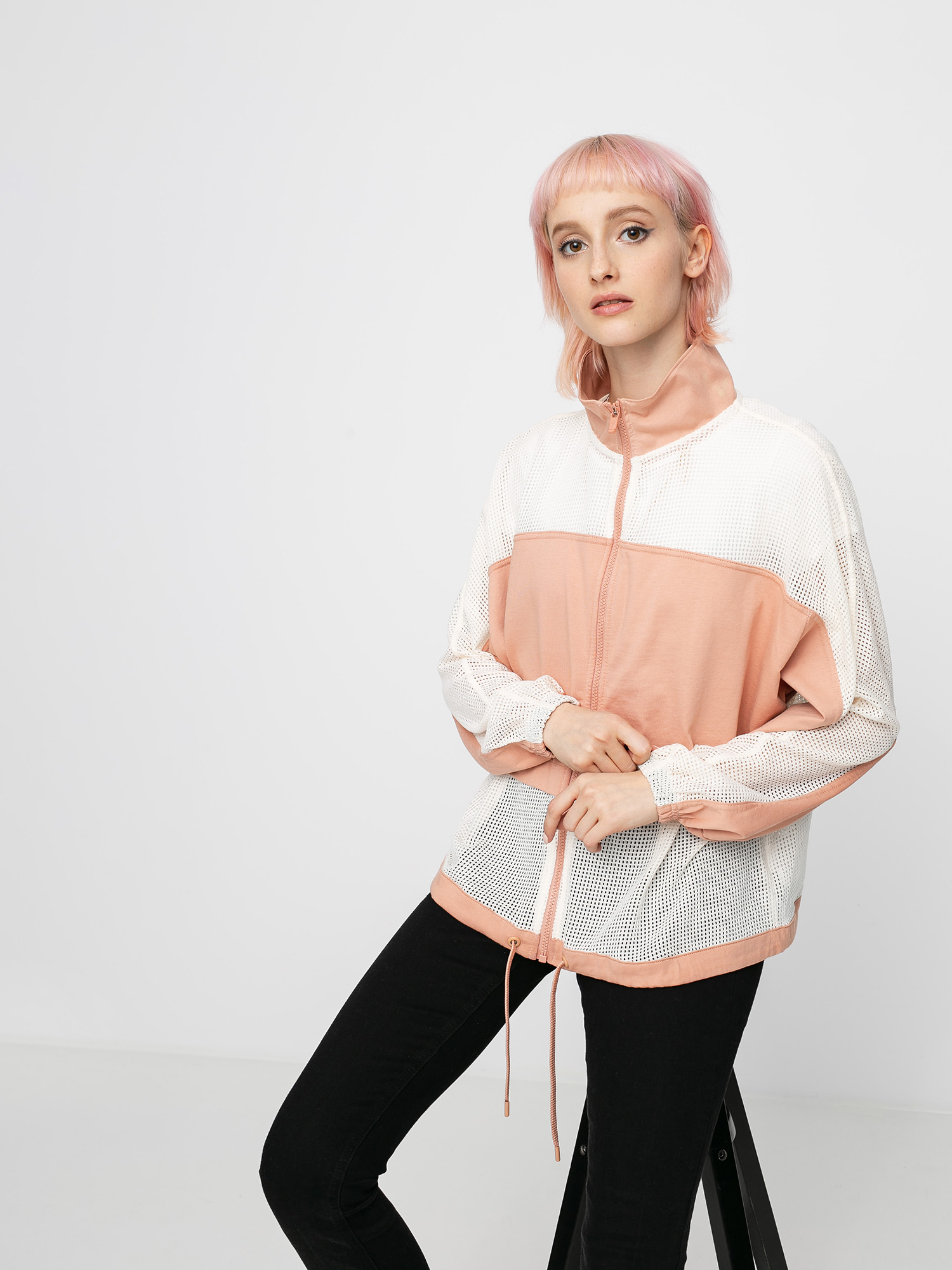 Bluza Nike Jkt Mesh Wmn (rose gold/pale ivory/pale ivory)