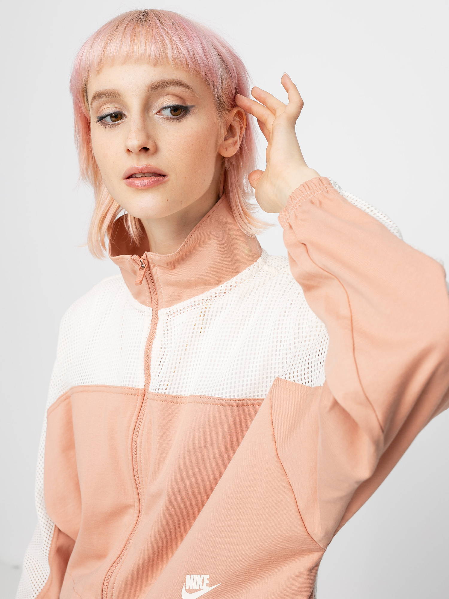 Bluza Nike Jkt Mesh Wmn (rose gold/pale ivory/pale ivory)