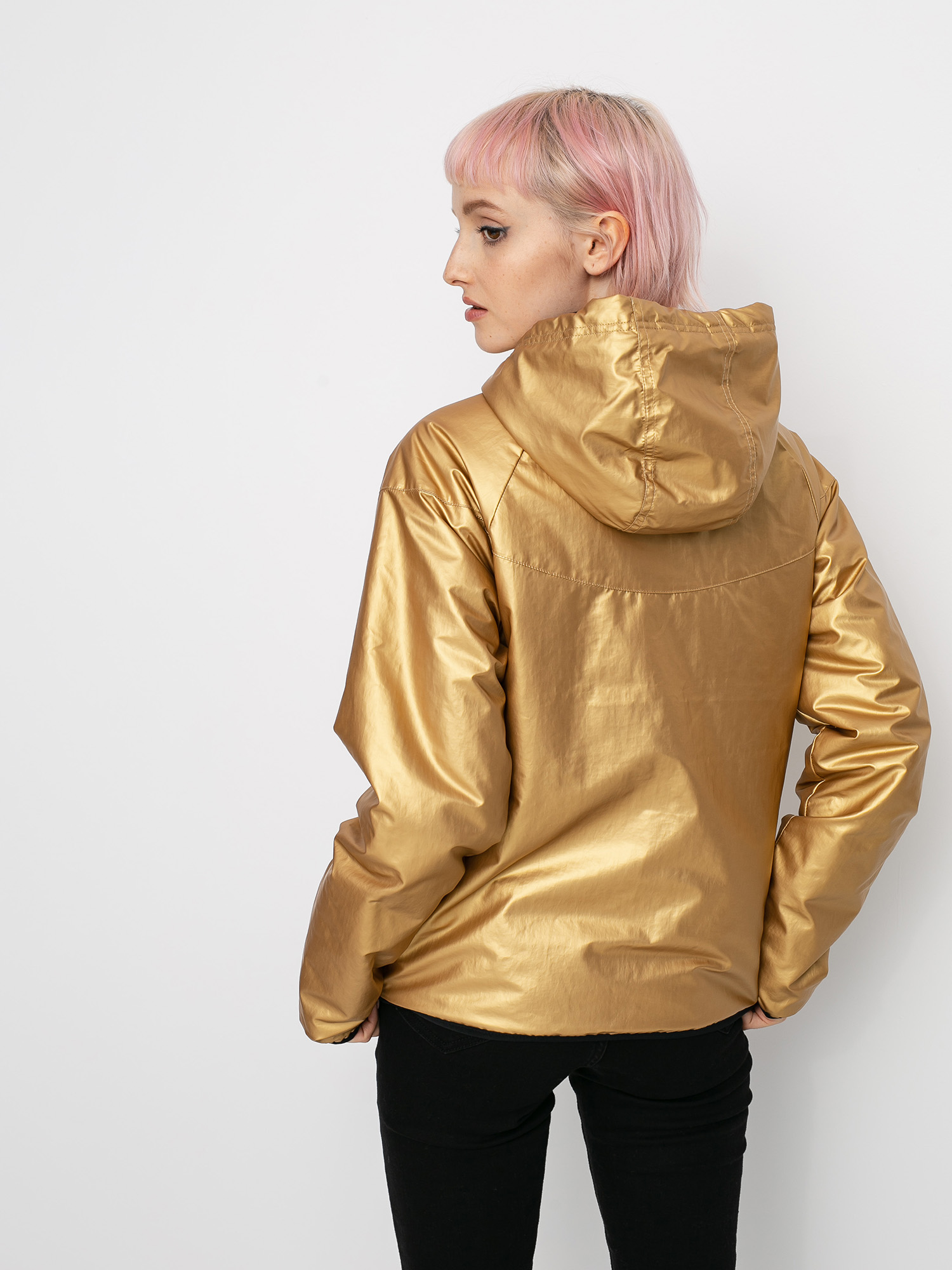 Kurtka Nike Syn Fill Wr Jkt Mtlc Wmn (metallic gold/black/black)