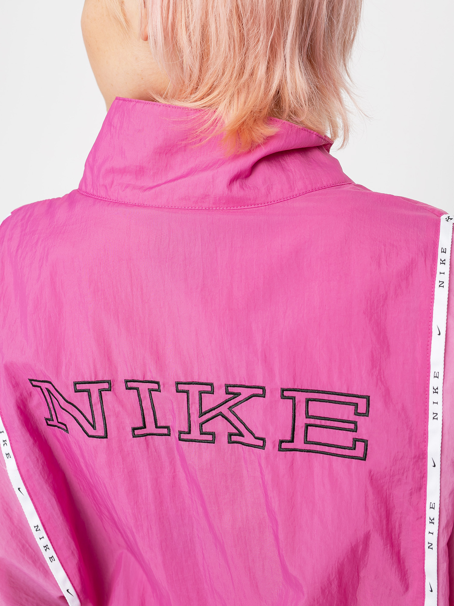 Kurtka Nike Wvn Piping Wmn (cosmic fuchsia/magic flamingo/black)