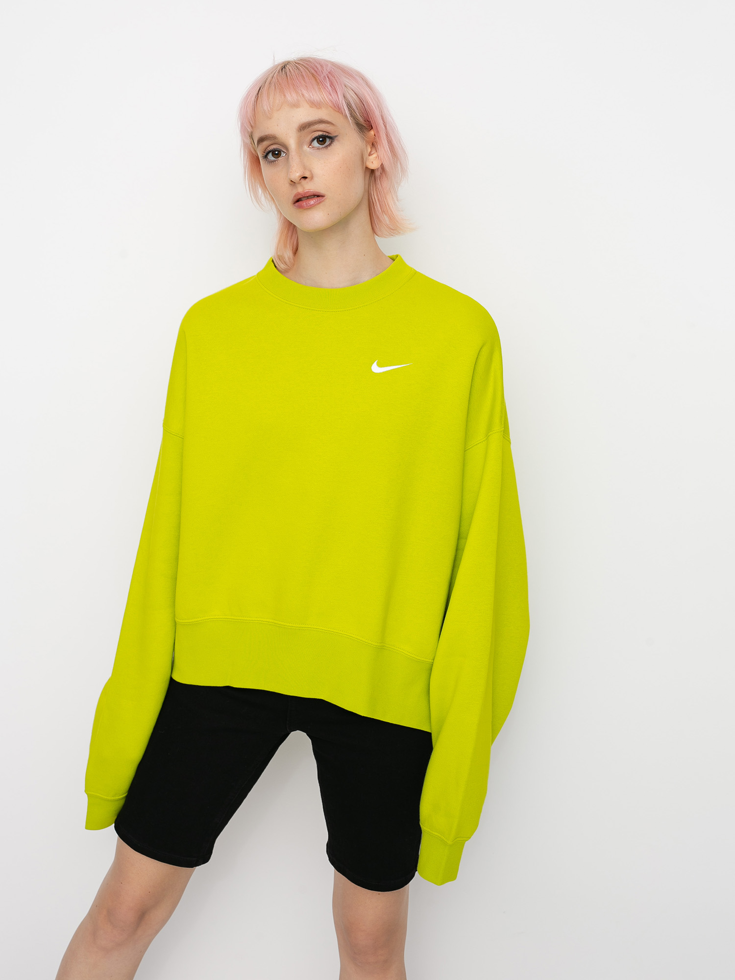 Bluza Nike Creflc Trend Wmn (bright cactus/white)