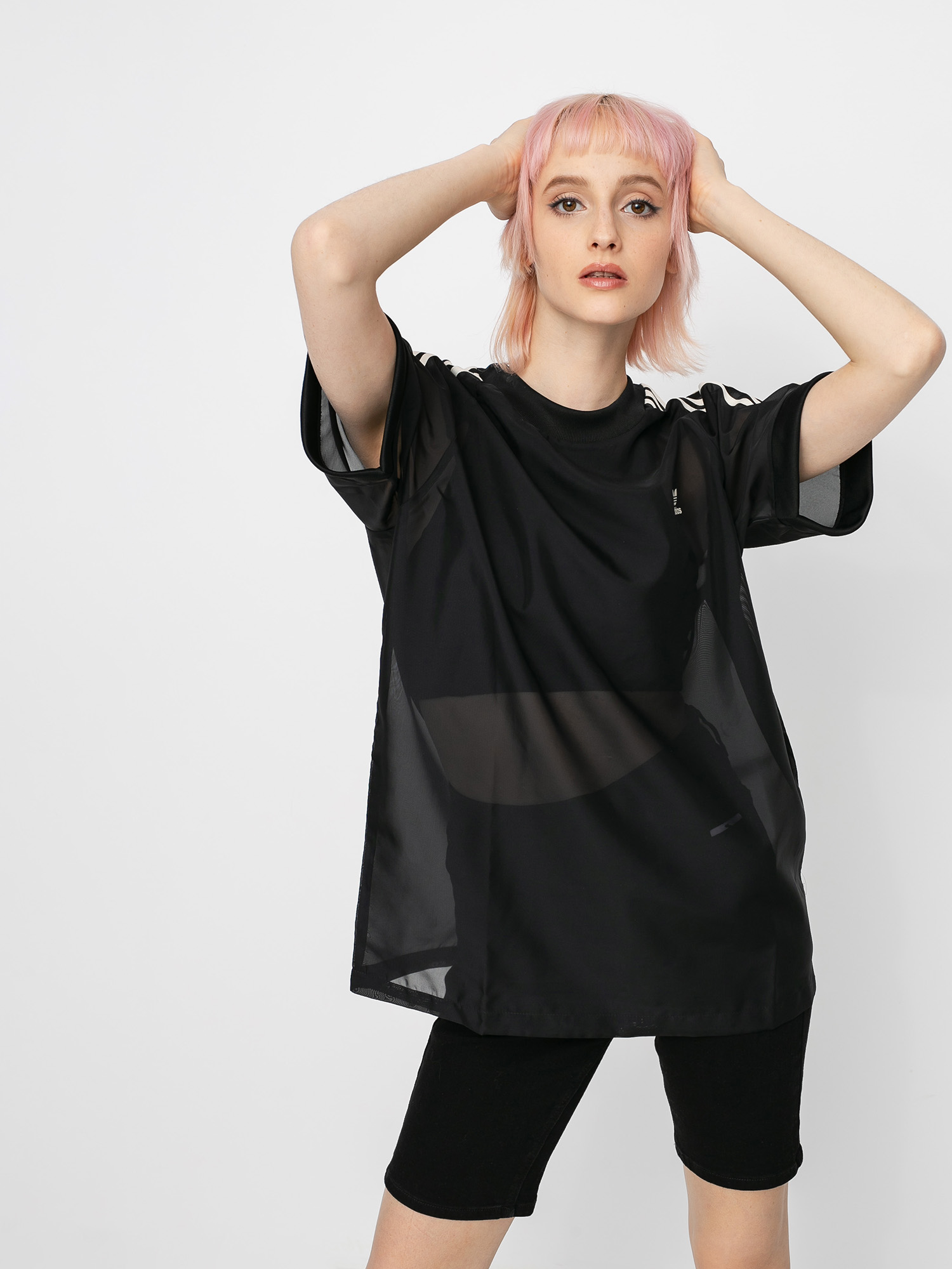 T-shirt adidas Originals 3 Stripes Wmn (black)