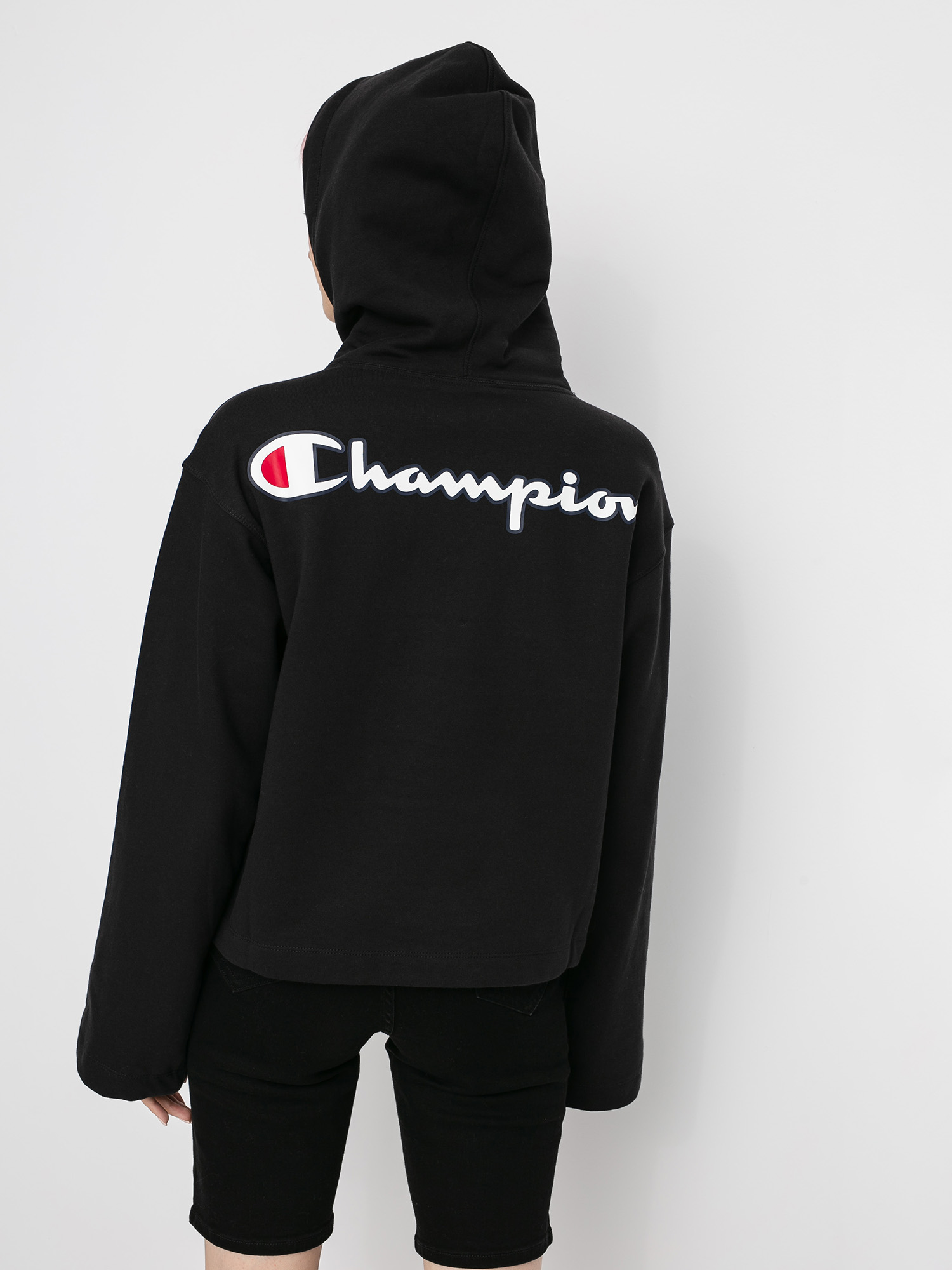 Bluza z kapturem Champion Sweatshirt HD 113186 Wmn (nbk)