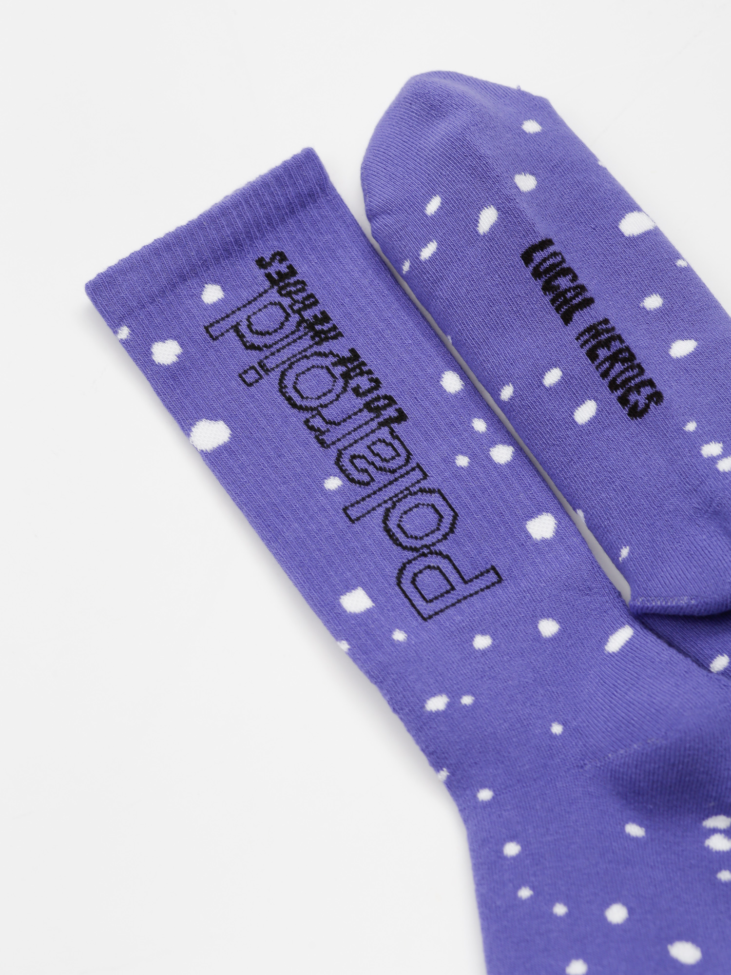 Skarpetki Local Heroes X Polaroid Spray Wmn (violet)