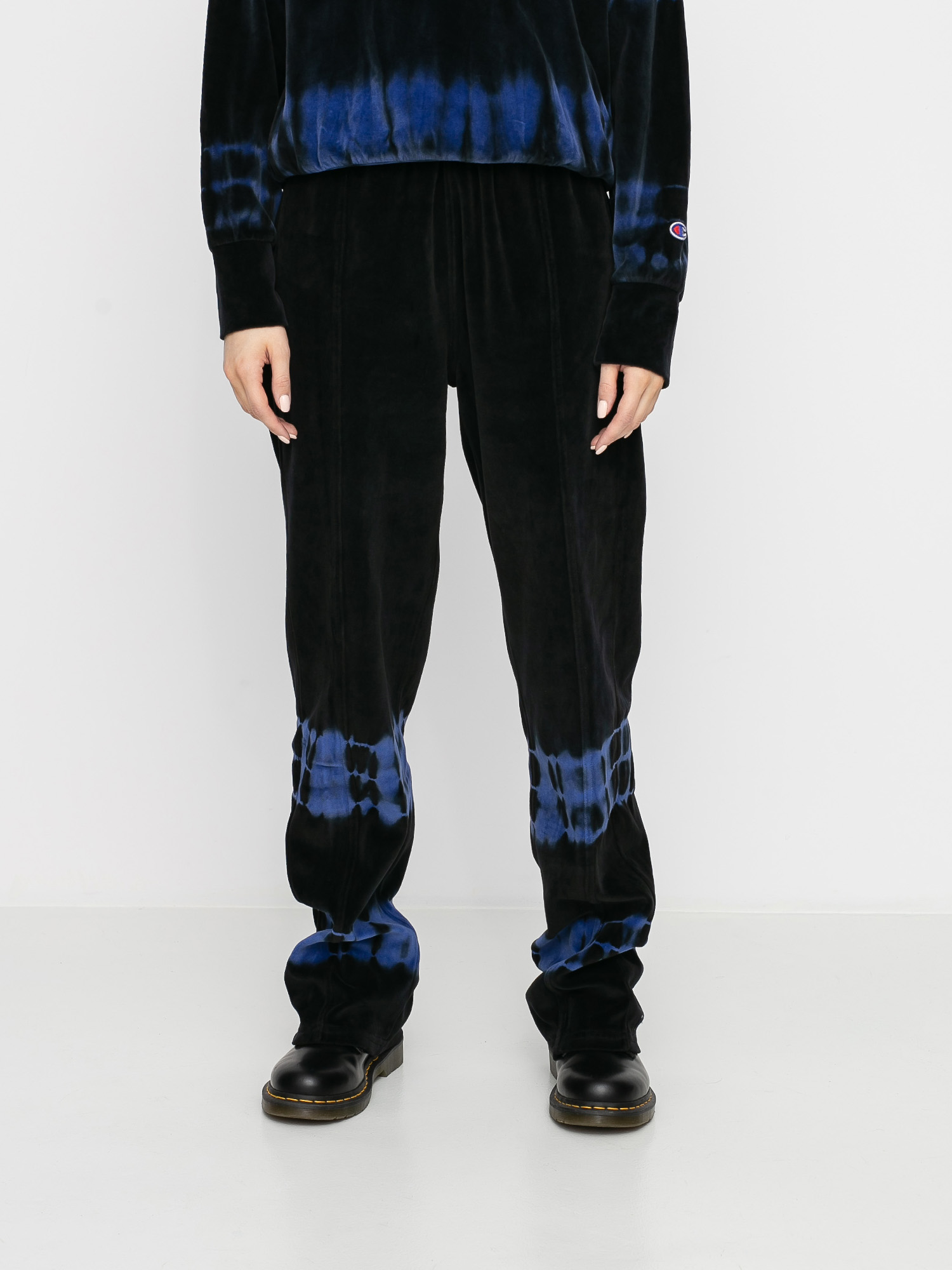 Spodnie Champion Straight Hem Pants 113634 Wmn (night/bkk)