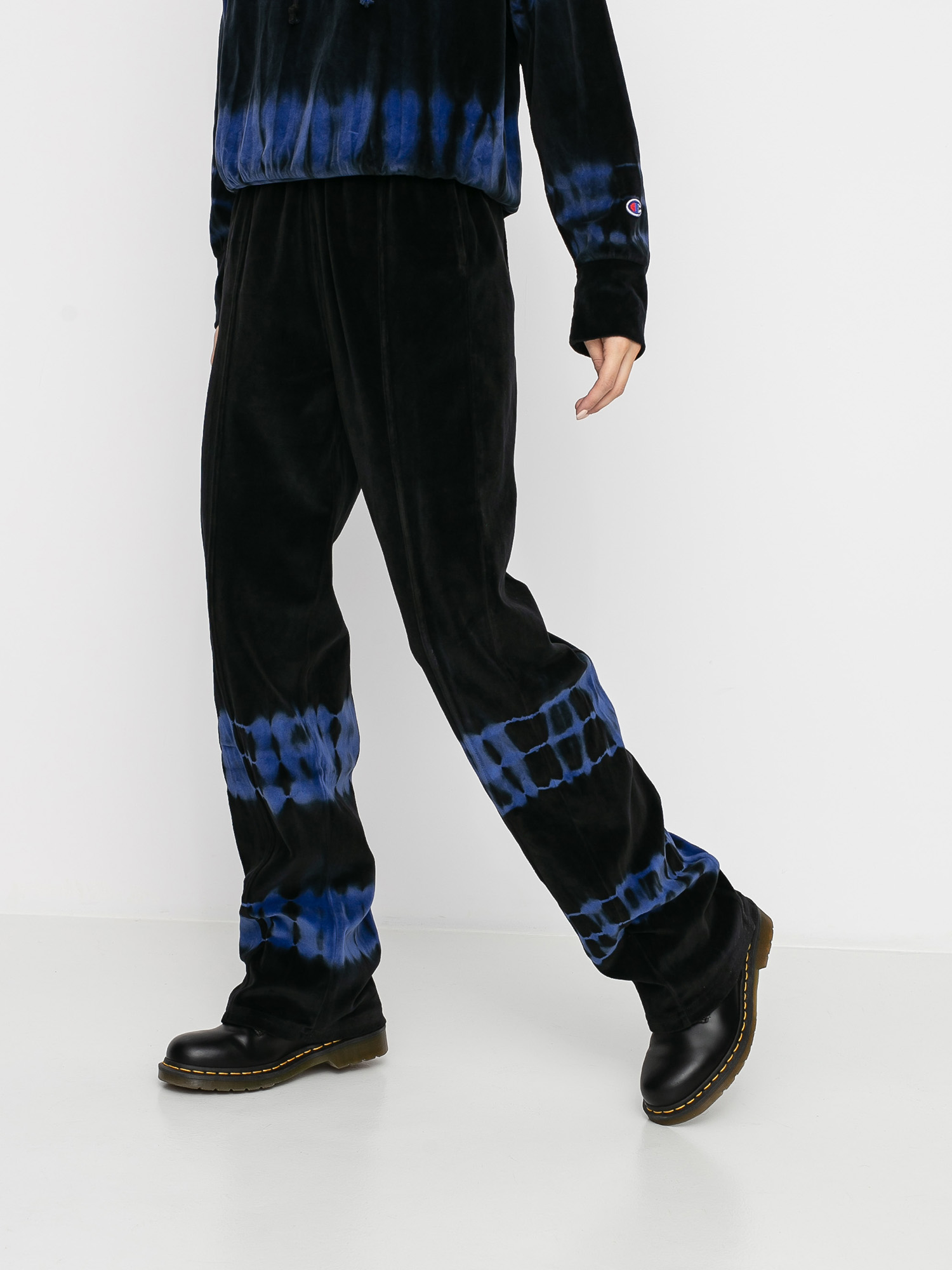 Spodnie Champion Straight Hem Pants 113634 Wmn (night/bkk)