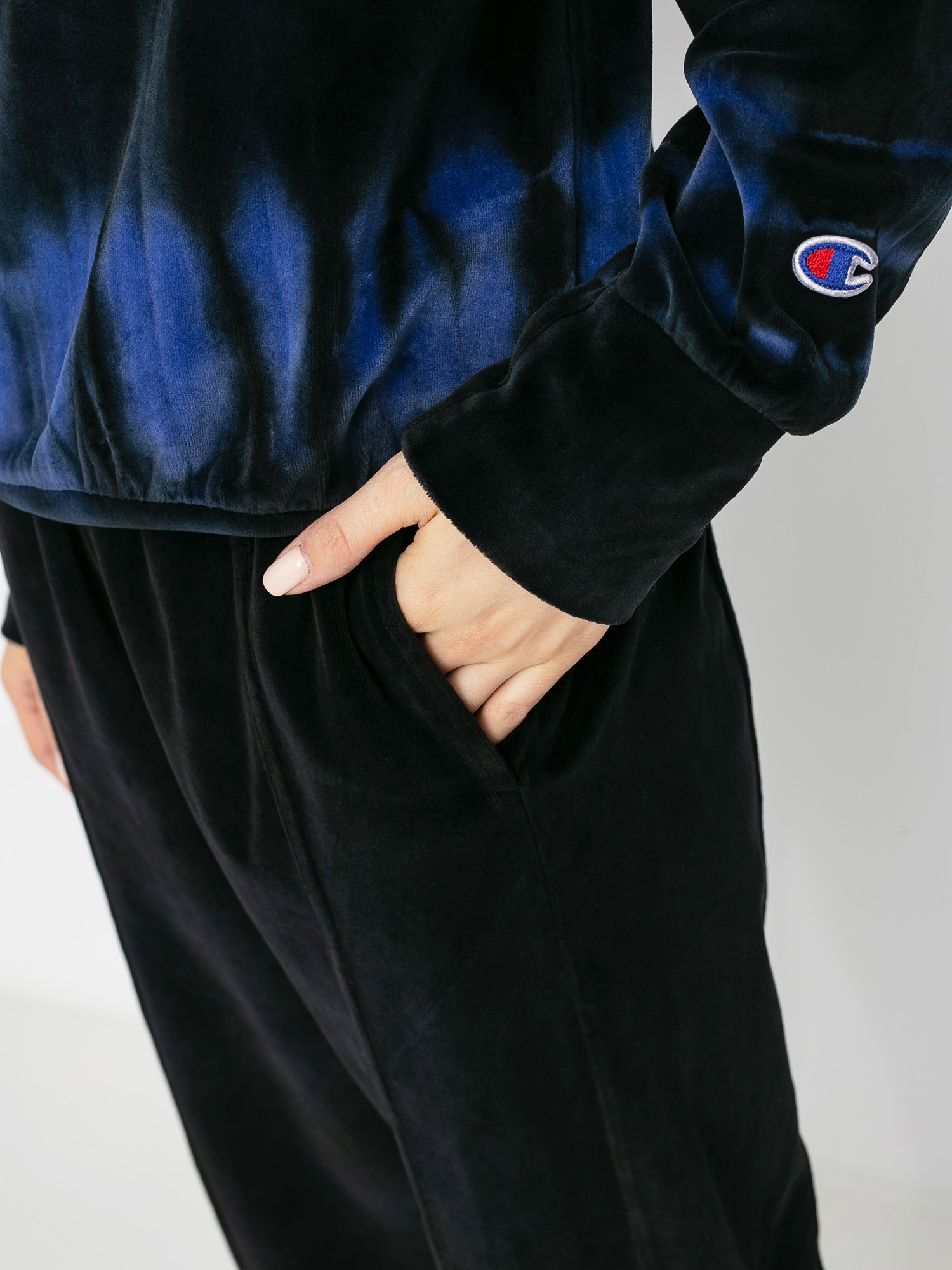 Spodnie Champion Straight Hem Pants 113634 Wmn (night/bkk)
