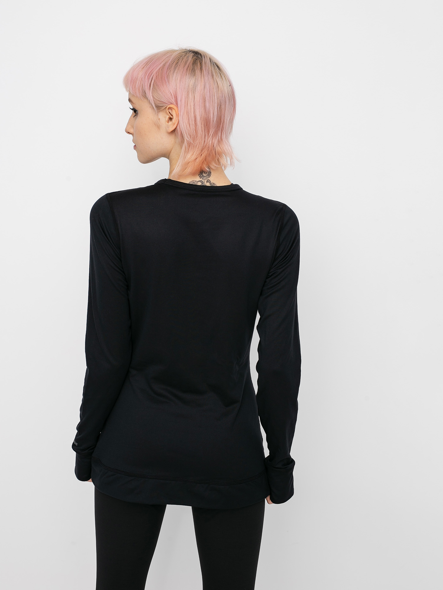 Damski Longsleeve aktywny Burton Midweight Base Layer Crew (true black)