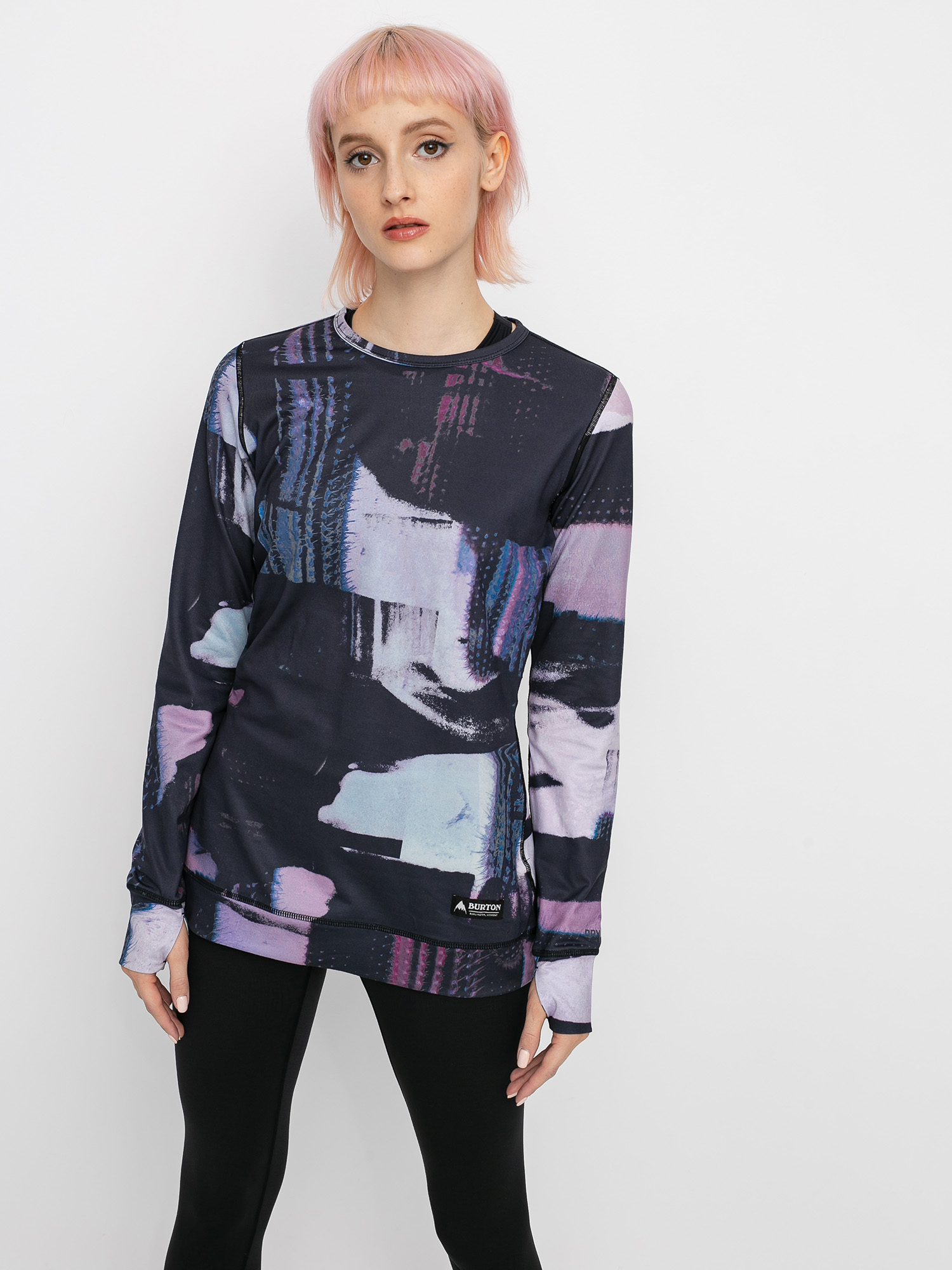 Damski Longsleeve aktywny Burton Midweight Base Layer Crew (desert dream)