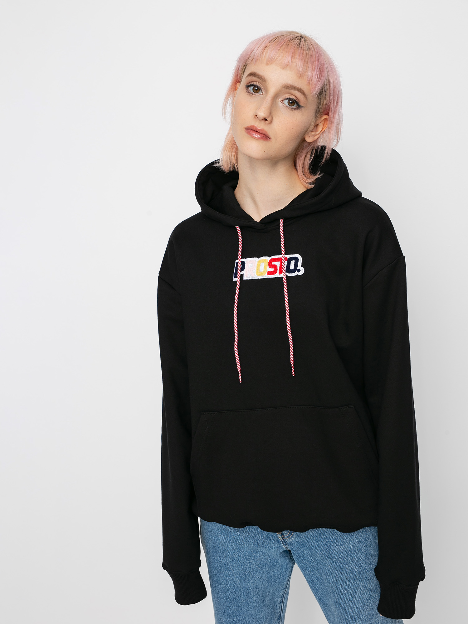 Bluza z kapturem Prosto Shenie HD Wmn (black)