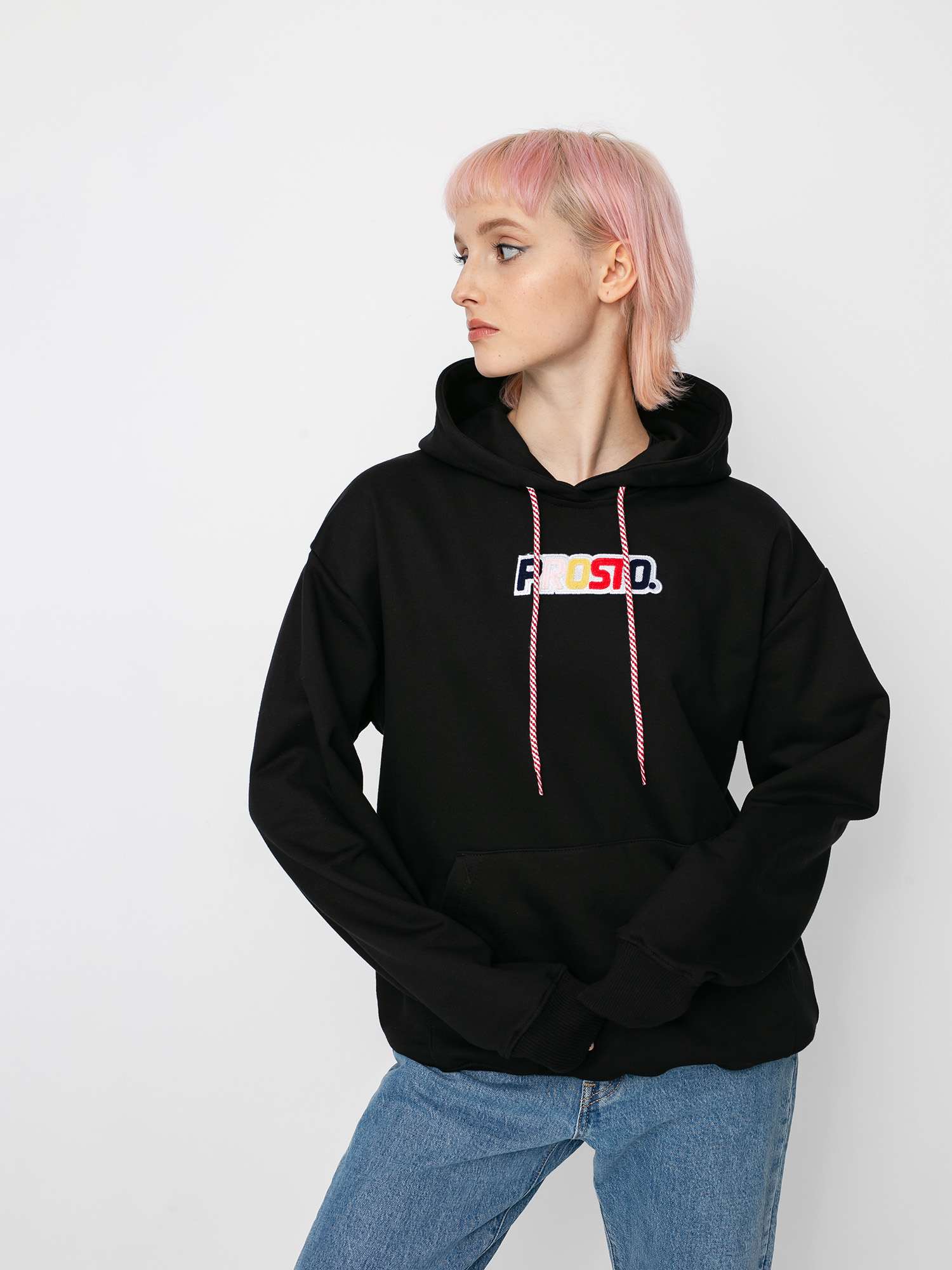 Bluza z kapturem Prosto Shenie HD Wmn (black)
