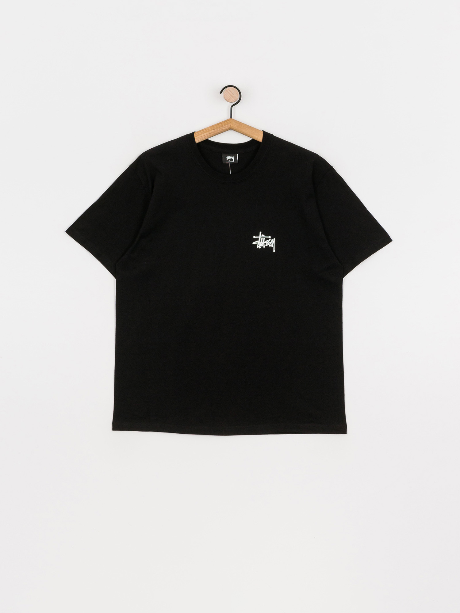 T-shirt Stussy Basic Stussy (black)