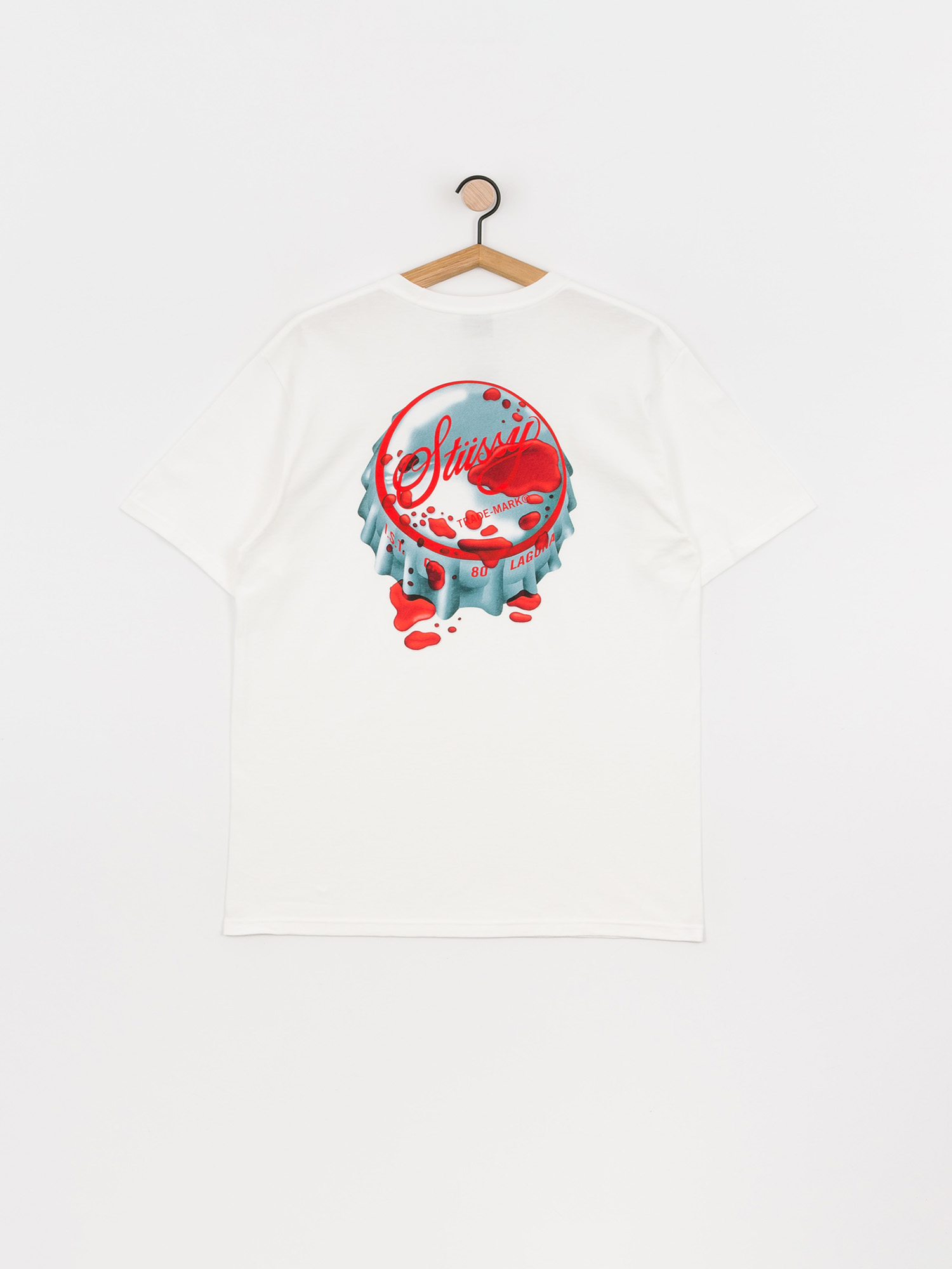 T-shirt Stussy Bottlecap (white)