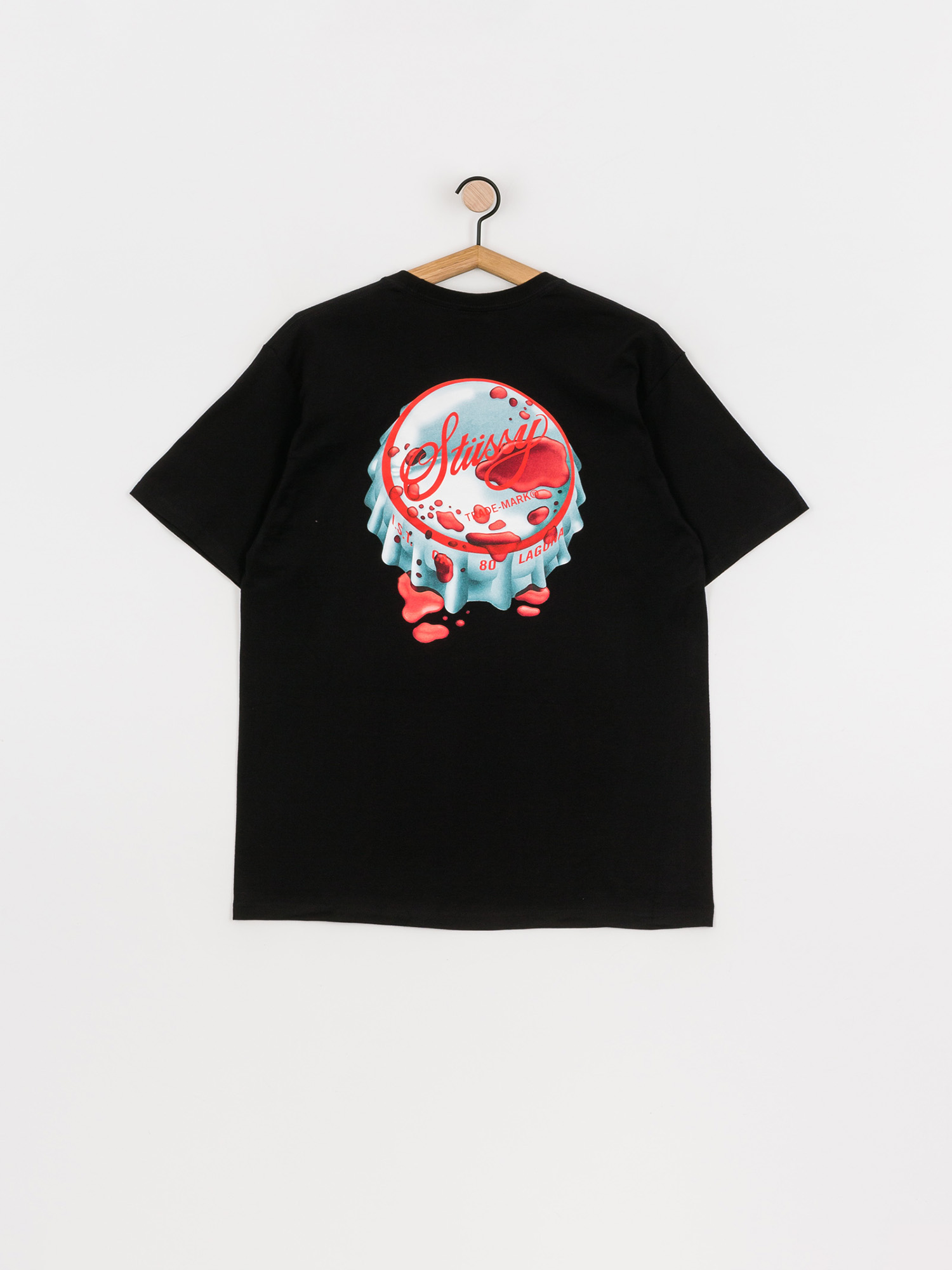 T-shirt Stussy Bottlecap (black)