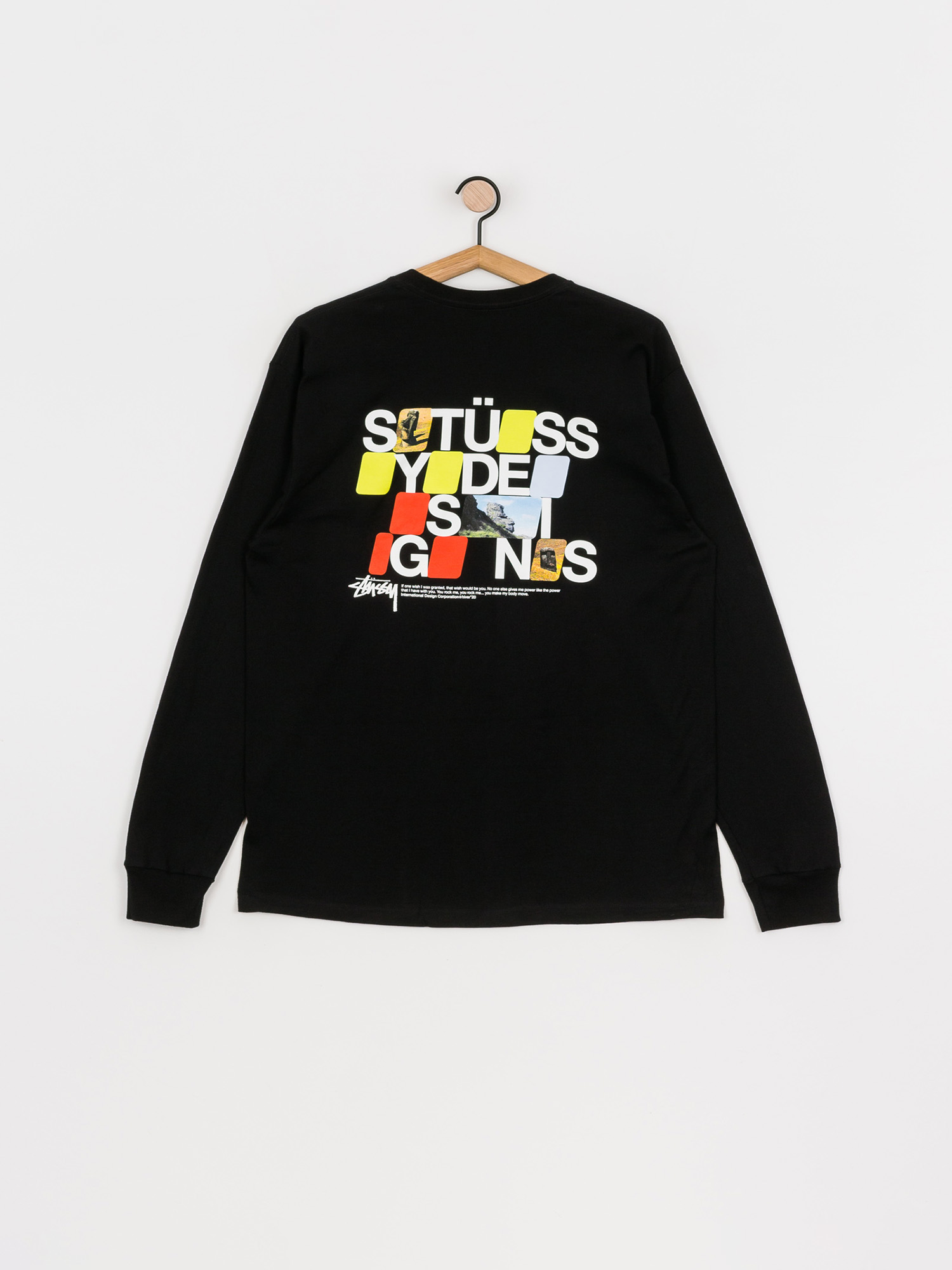 Longsleeve Stussy Moai (black)