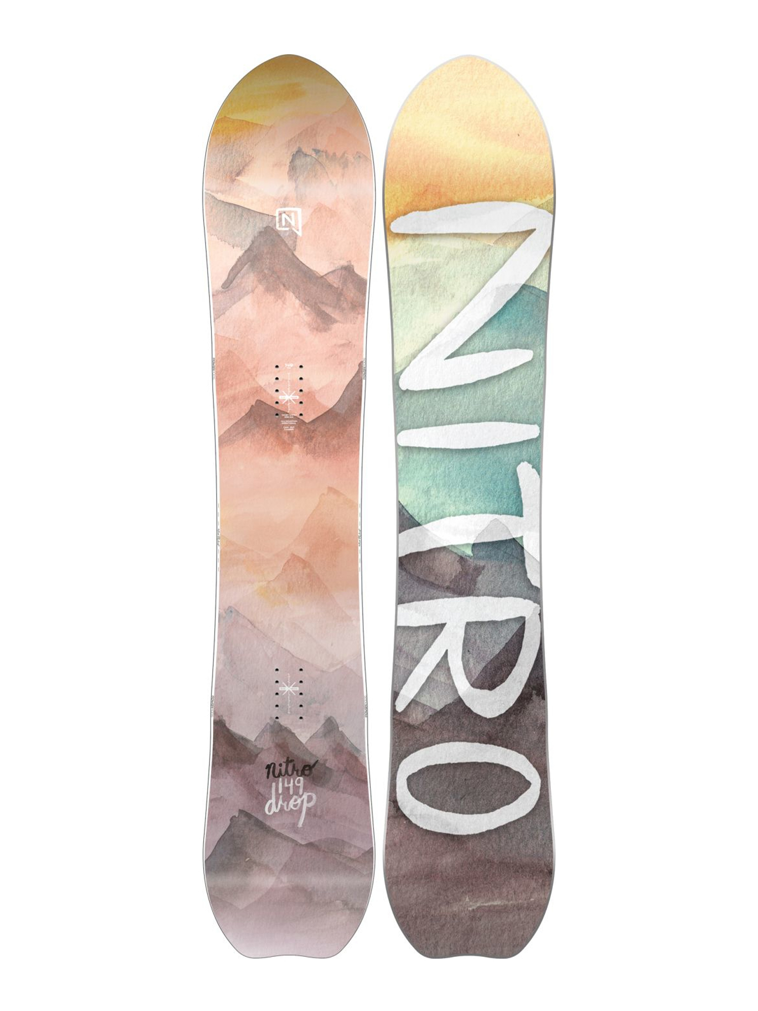 Damska Deska snowboardowa Nitro Drop