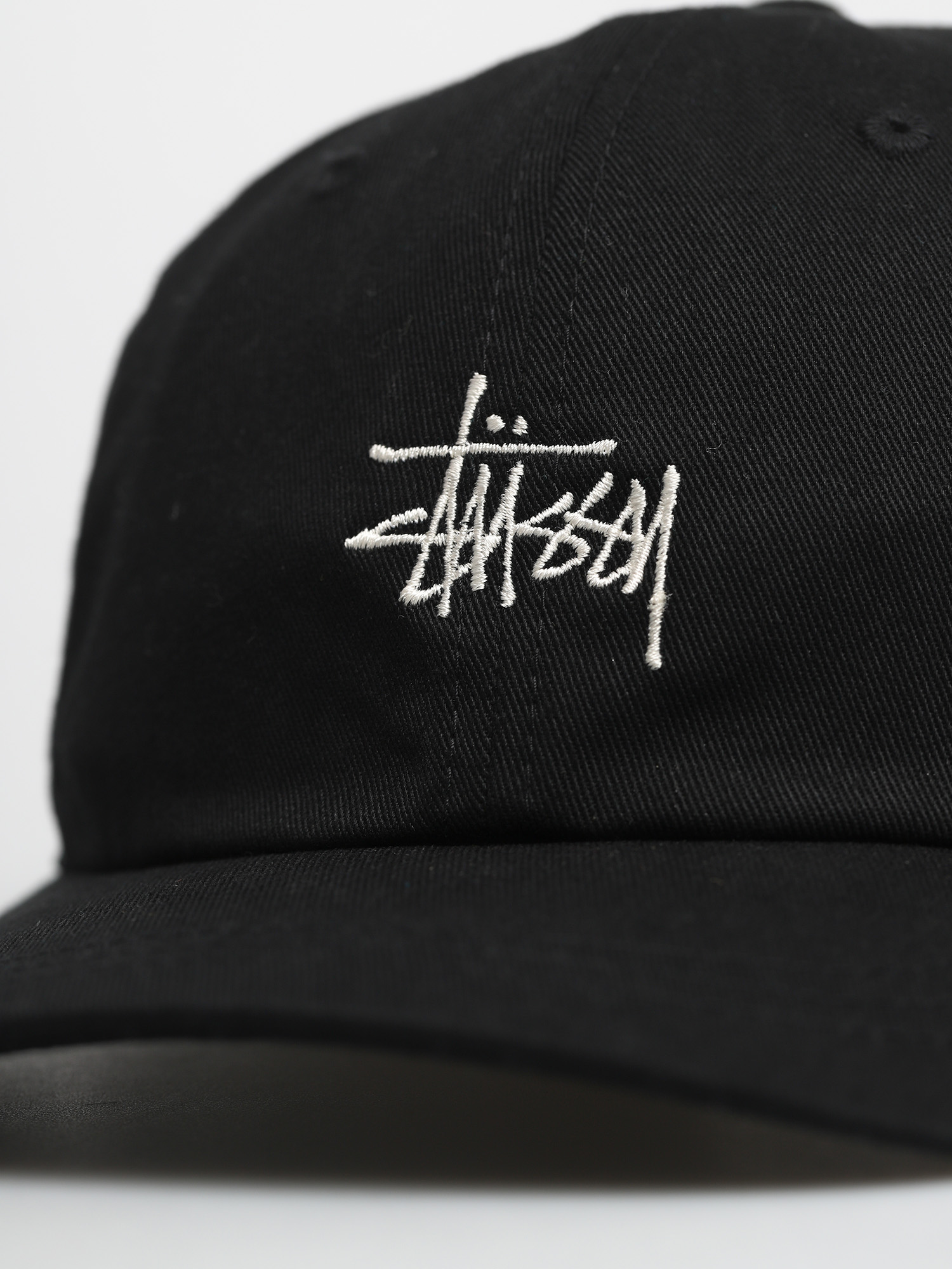 Czapka z daszkiem Stussy Stock Low Pro ZD (black)
