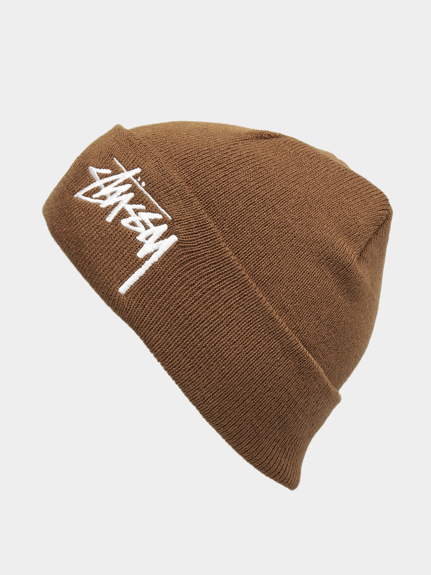 Czapka zimowa Stussy Big Stock Cuff (brown)