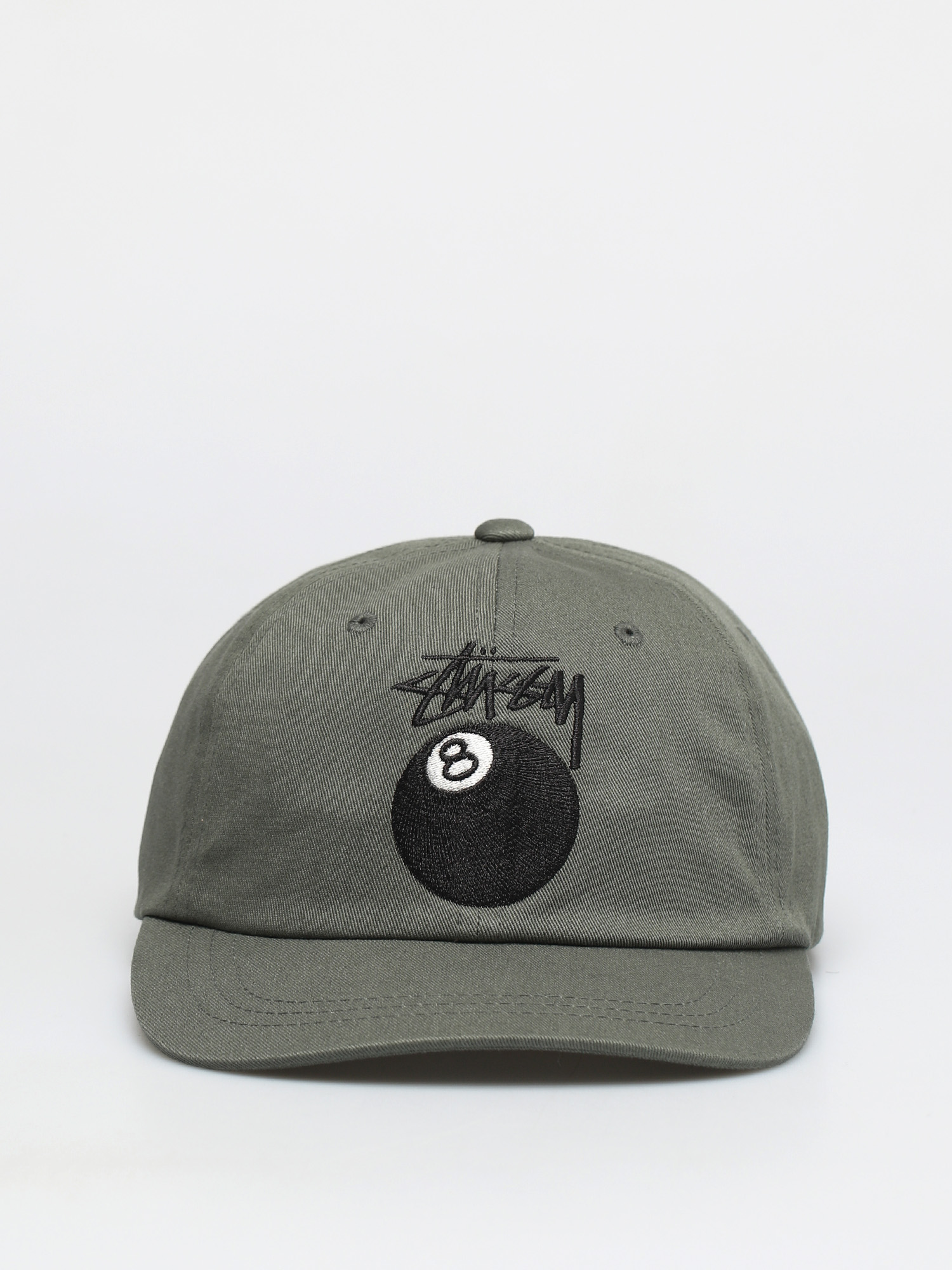 Czapka z daszkiem Stussy Stock 8 Ball Low Pro ZD (olive)