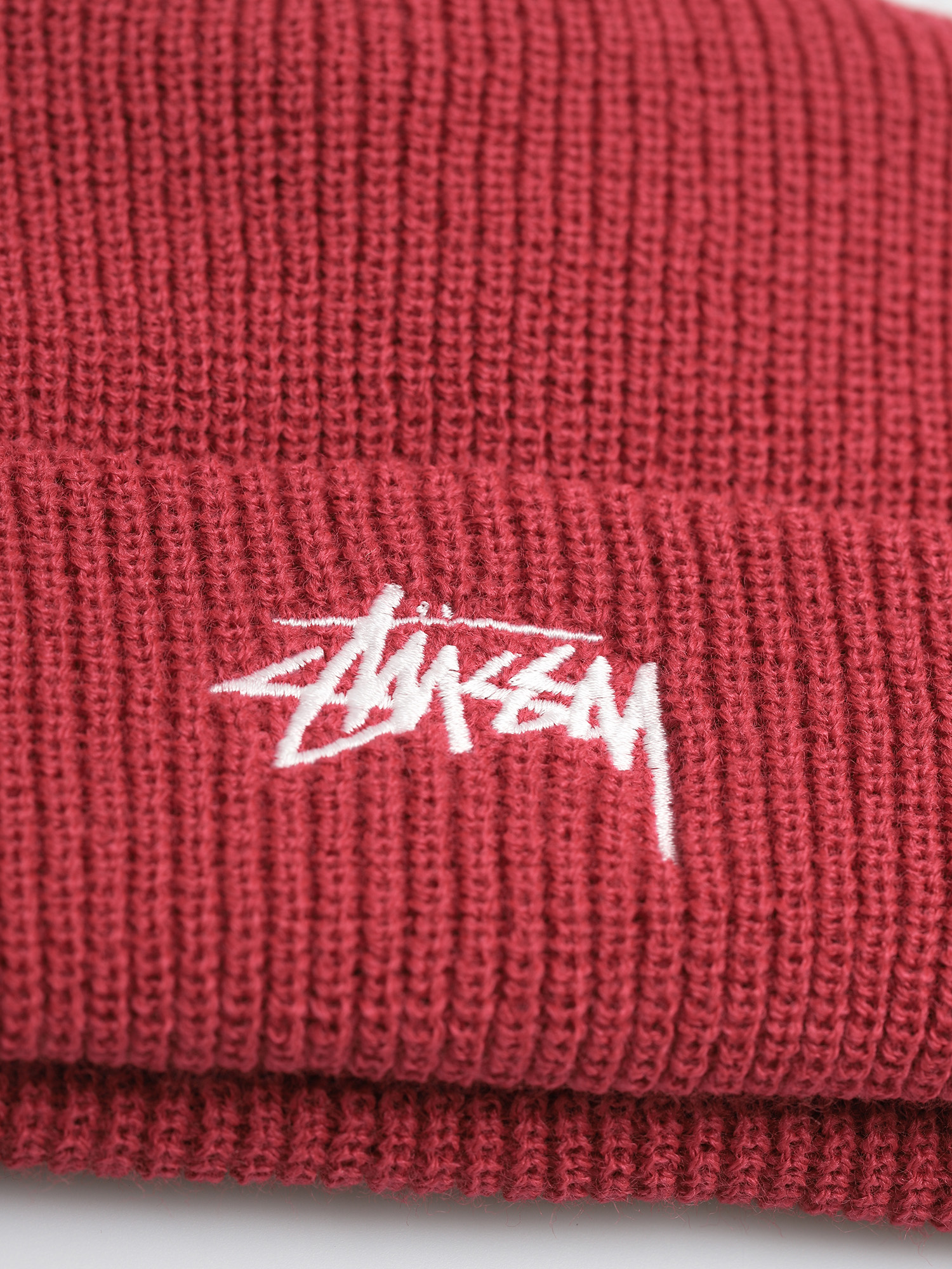 Czapka zimowa Stussy Stock Cuff (rose)