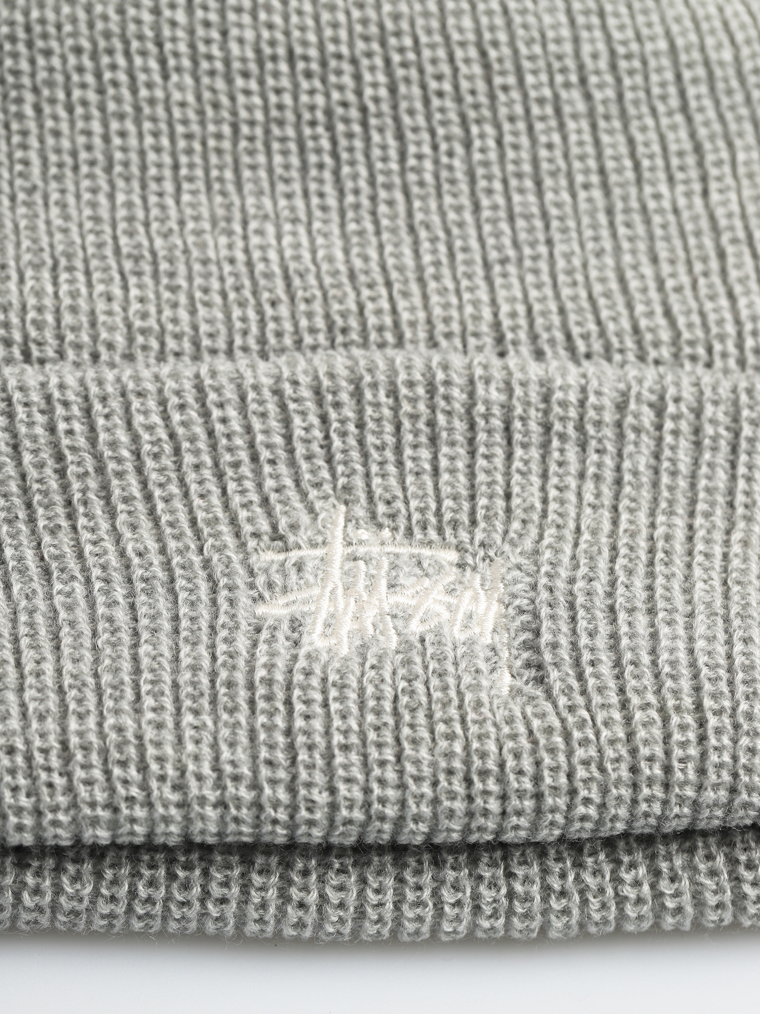 Czapka zimowa Stussy Basic Cuff (grey heather)