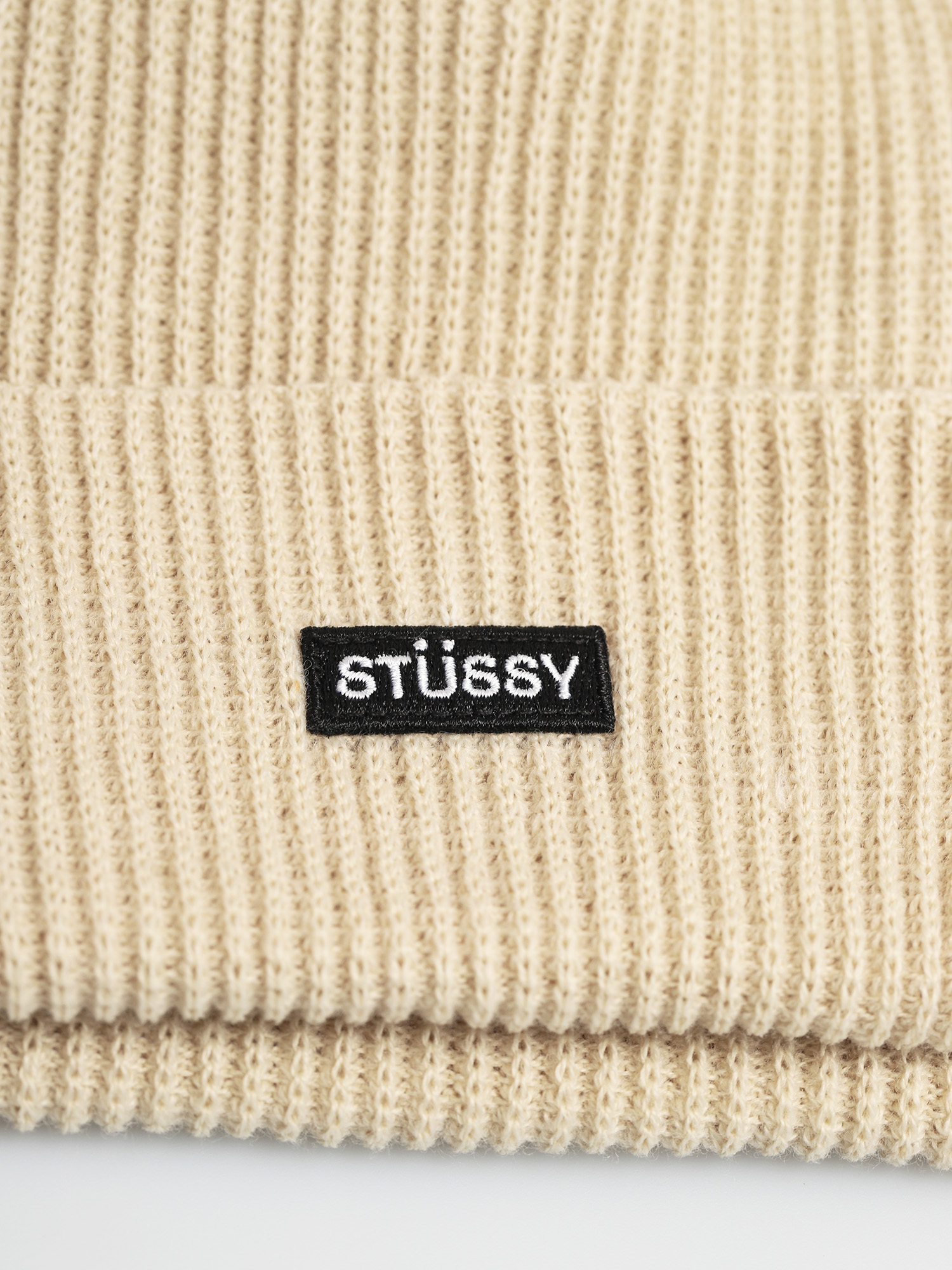 Czapka zimowa Stussy Small Patch Watchcap (sand)