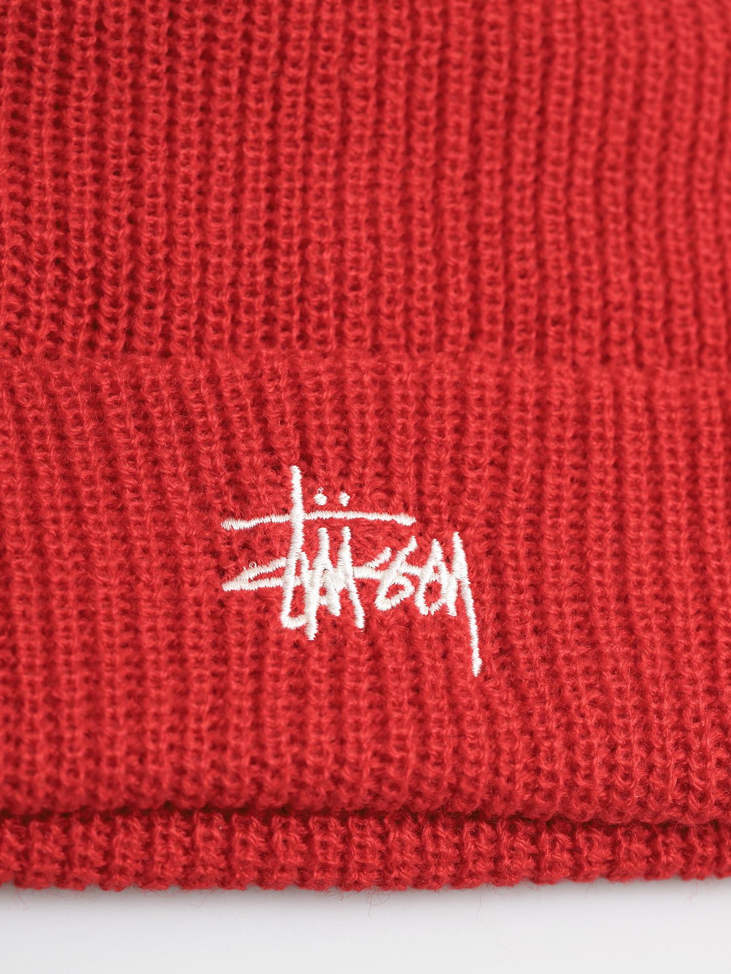 Czapka zimowa Stussy Basic Cuff (red)