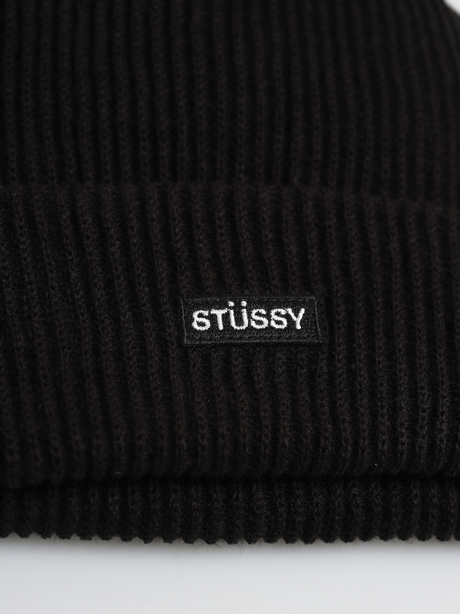 Czapka zimowa Stussy Small Patch Watchcap (black)