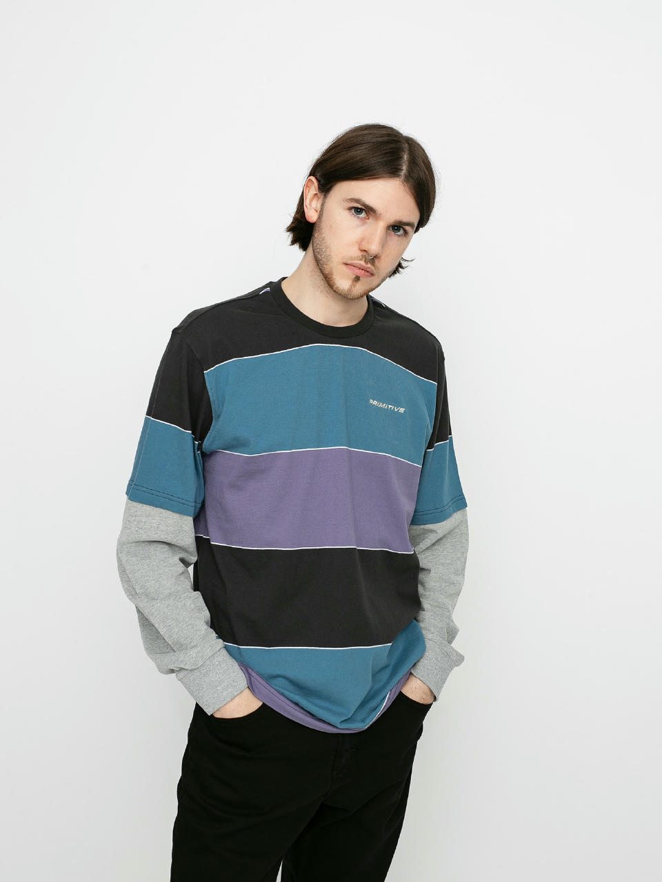 Longsleeve Primitive Marty (purple)